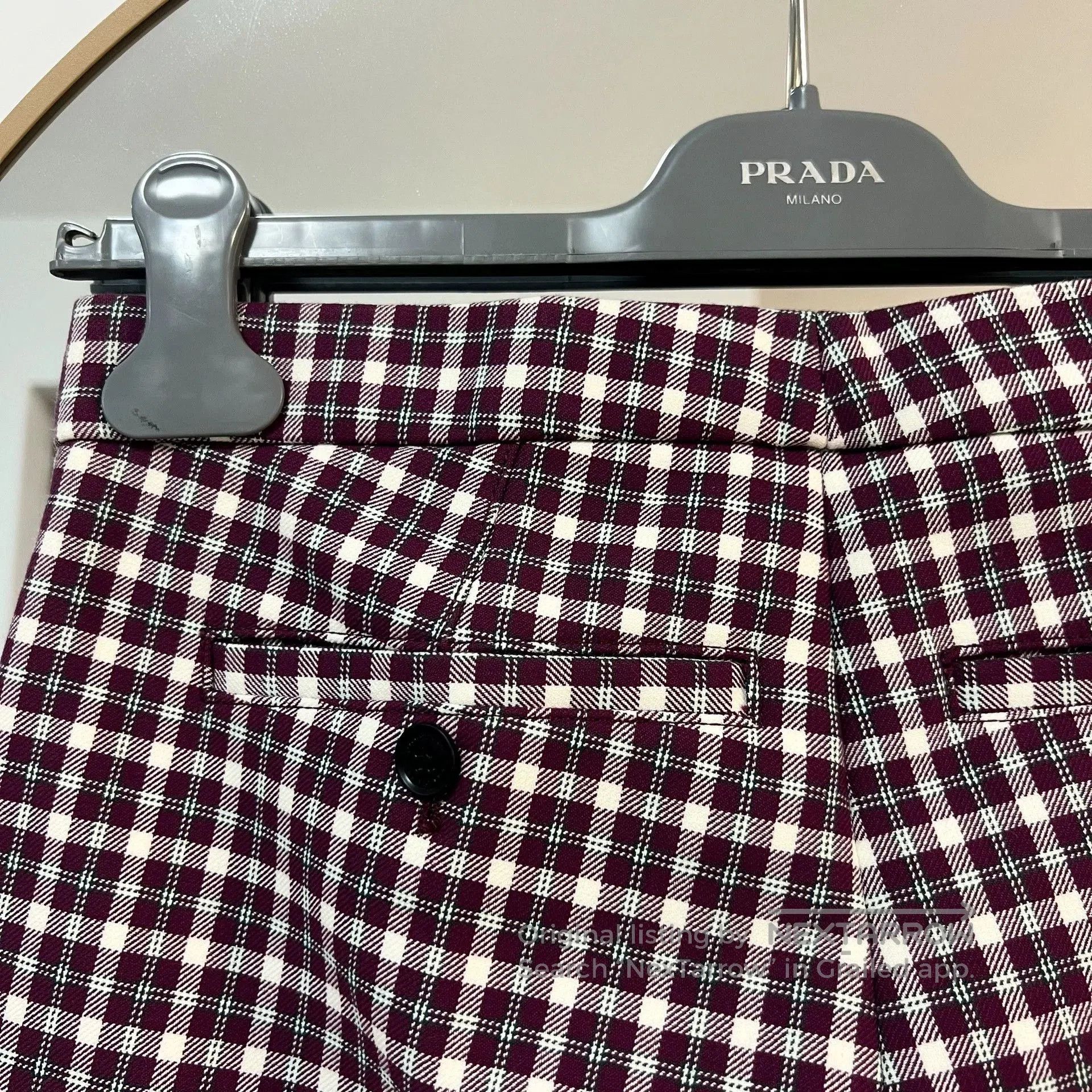 Burberry Burberry Women's Plaid Winter Trousers. Size US 26 / EU 42 - 6 Thumbnail