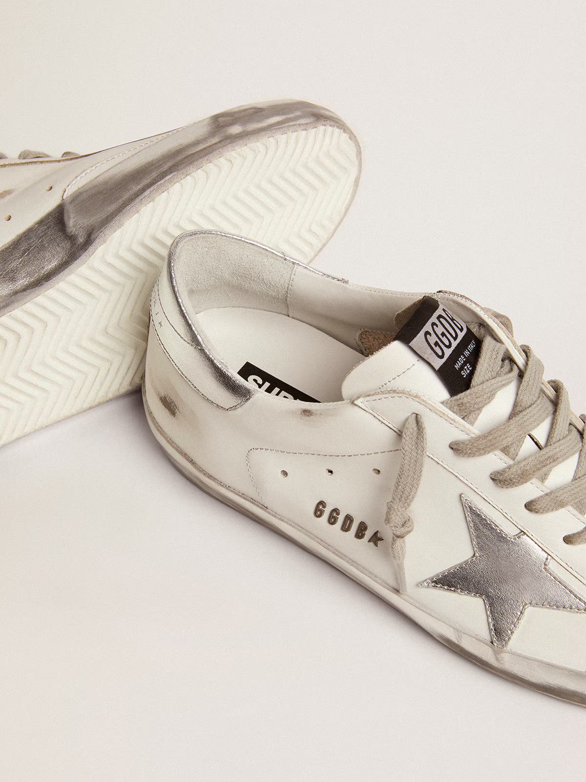 Golden Goose o1w1db10226 Super-Star Sneakers In Multicolor Size US 12 / EU 45 - 4 Thumbnail