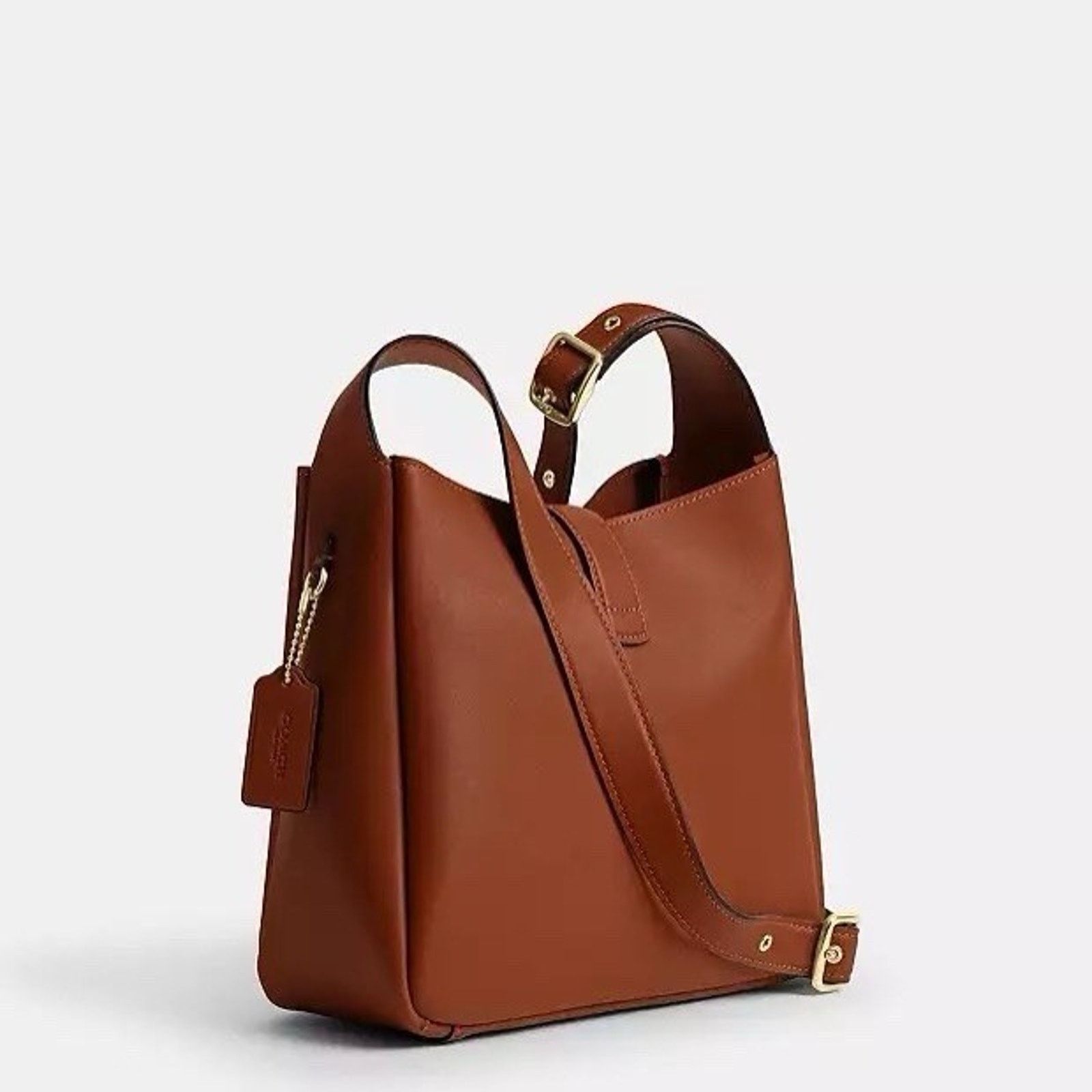 Coach NWT Coach Hadley Convertible Crossbody CBH01 Gold/Tan Size ONE SIZE - 11 Thumbnail