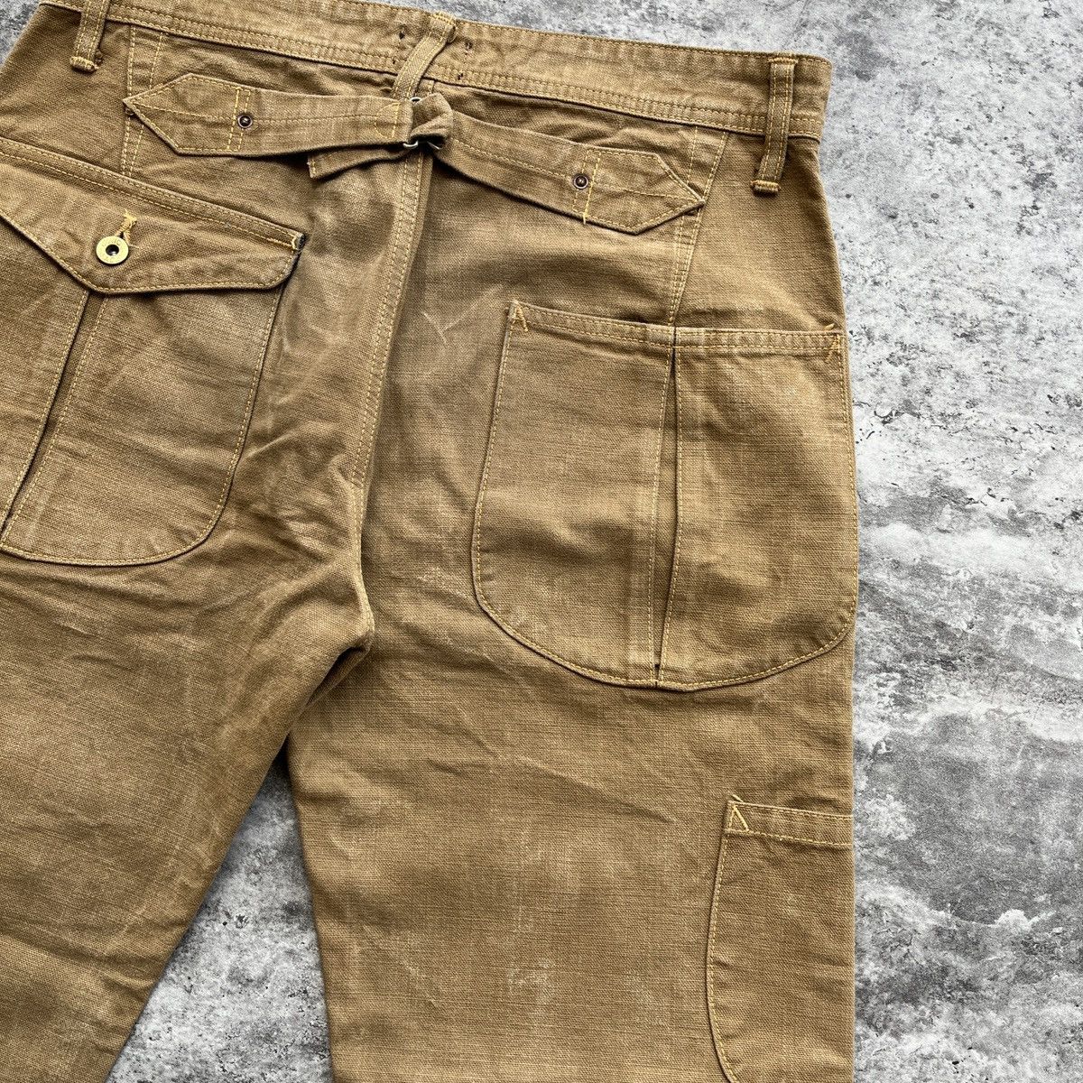 Carhartt × EIGHT-G × Japanese Brand Eight’G Carpenter Heavy Canvas Pants Size US 34 / EU 50 - 13 Thumbnail