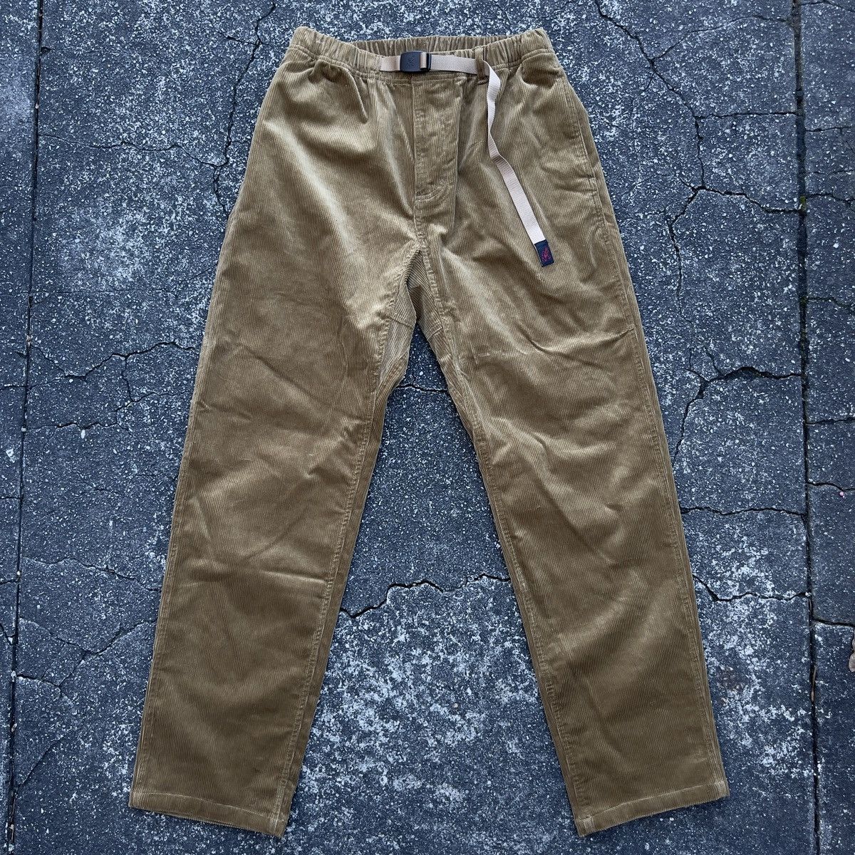 image of Gramicci Corduroy Gorpcore Pants in Camel Corduroy, Men's (Size 30)