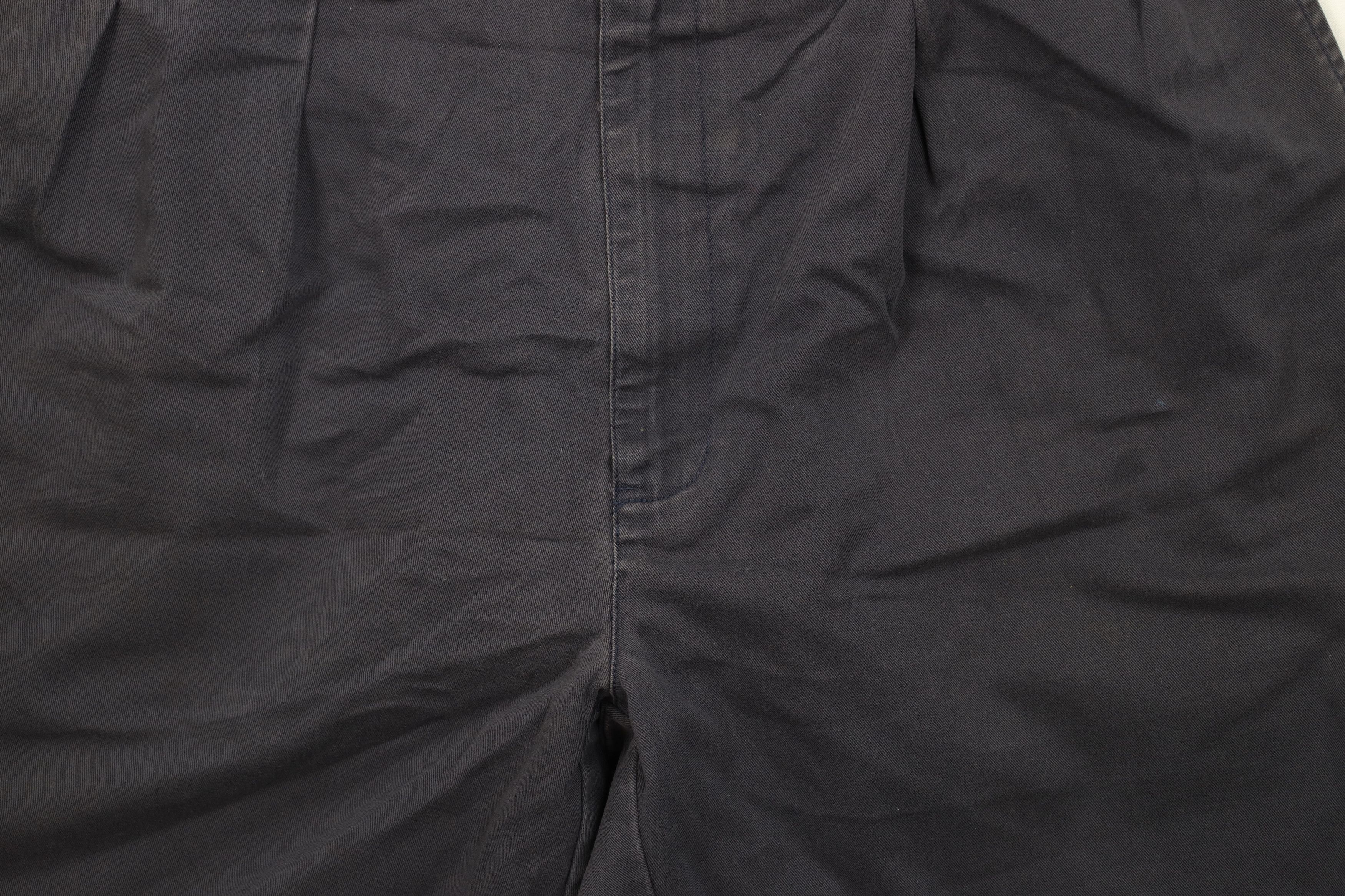 Ralph Lauren Vintage 90s Ralph Lauren Golf Chino Shorts Navy Blue Cotton Size US 36 / EU 52 - 3 Thumbnail
