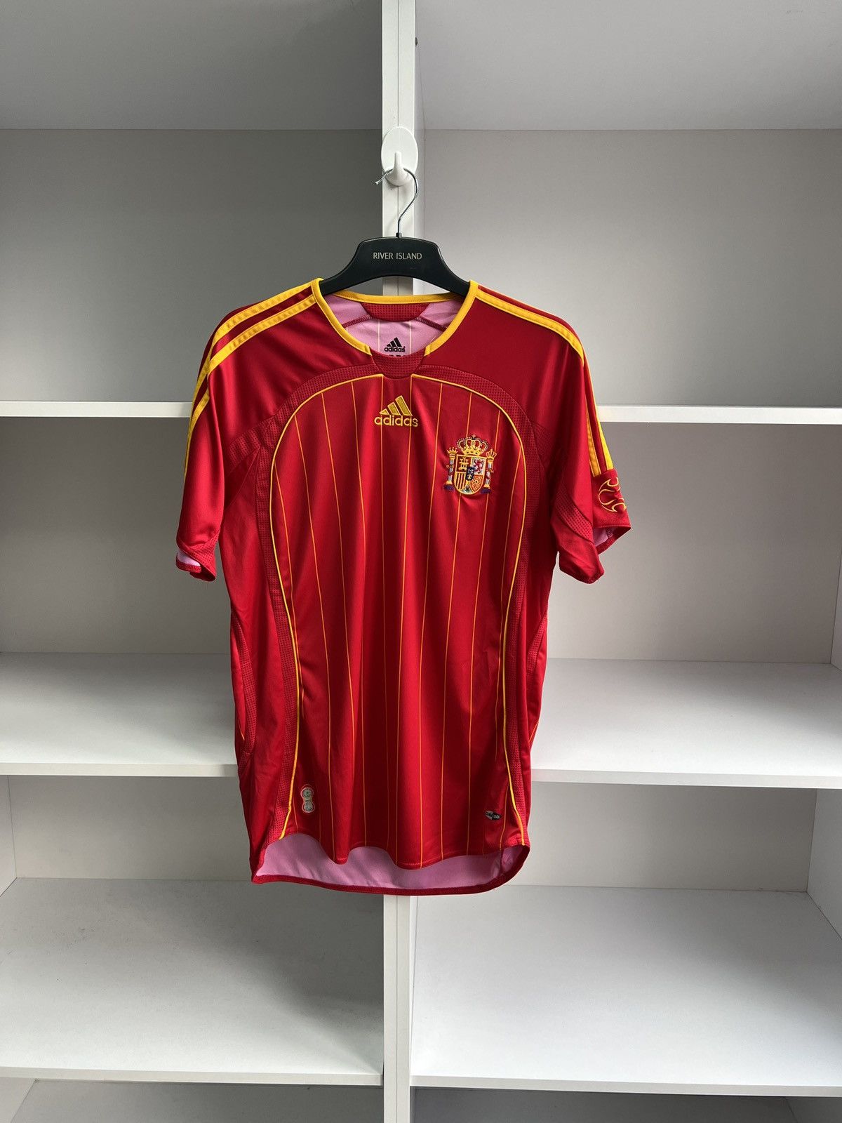 Adidas × Vintage Vintage Adidas Spain National Team Soccer Jersey Size US S / EU 44-46 / 1 - 1 Thumbnail