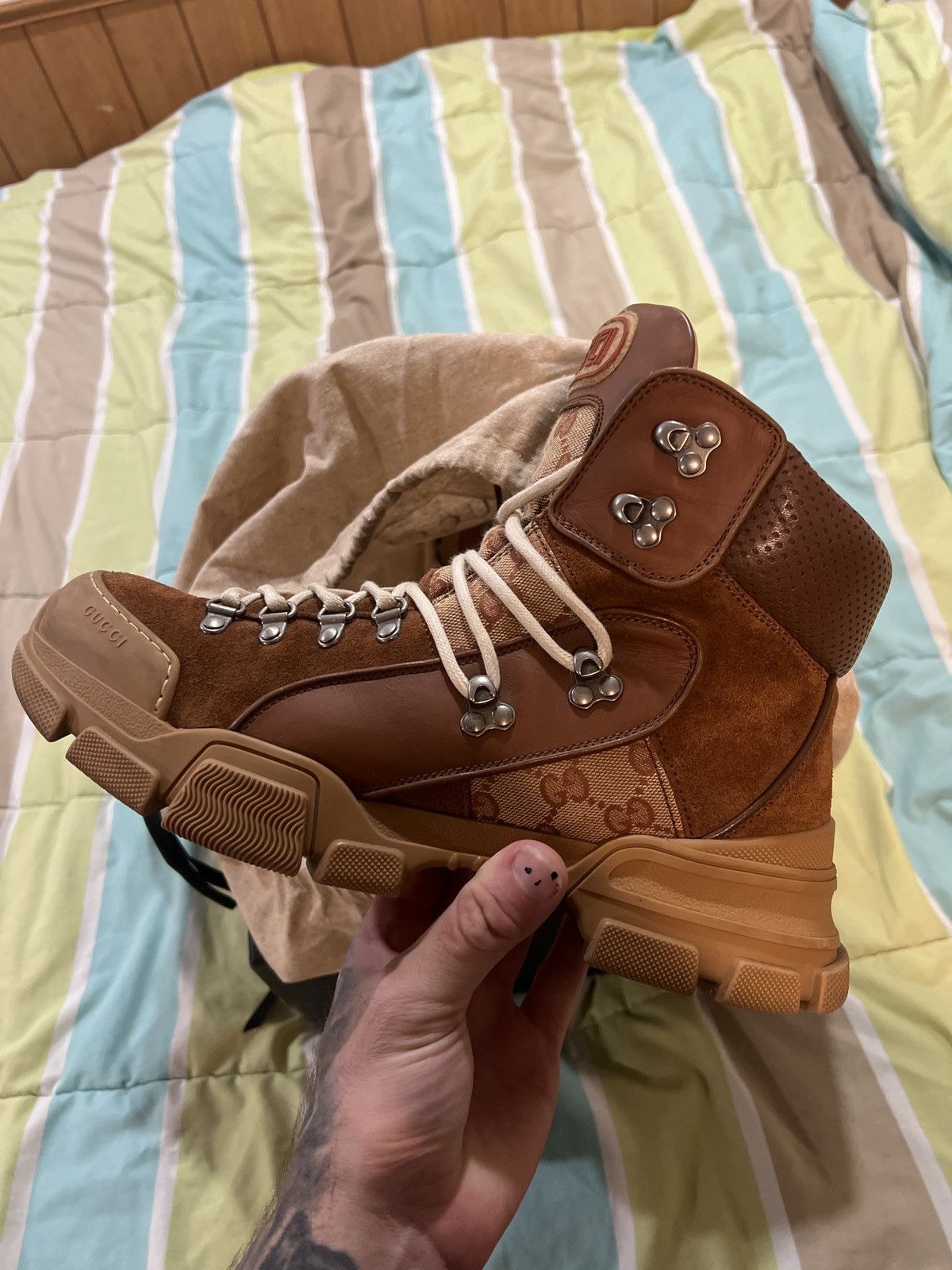 Gucci Gucci Flashtrek Boots Size US 10 / EU 43 - 13 Thumbnail