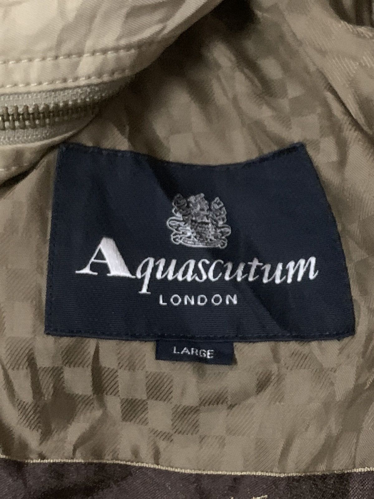 Aquascutum × Designer Aquascutum London Zipper Jacket Size US L / EU 52-54 / 3 - 6 Thumbnail