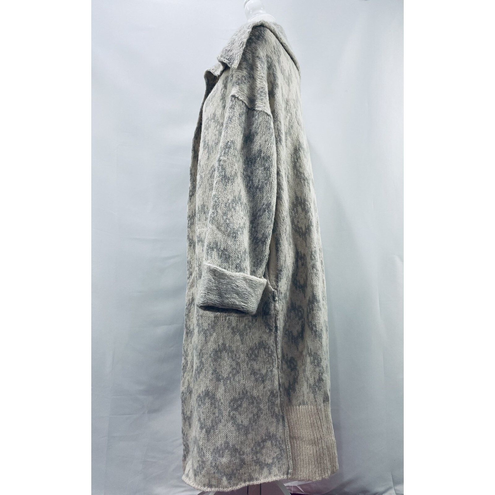 Free People Free People Like A Diamond Sweater Coat Icy Combo S A002095 Size S / US 4 / IT 40 - 9 Thumbnail