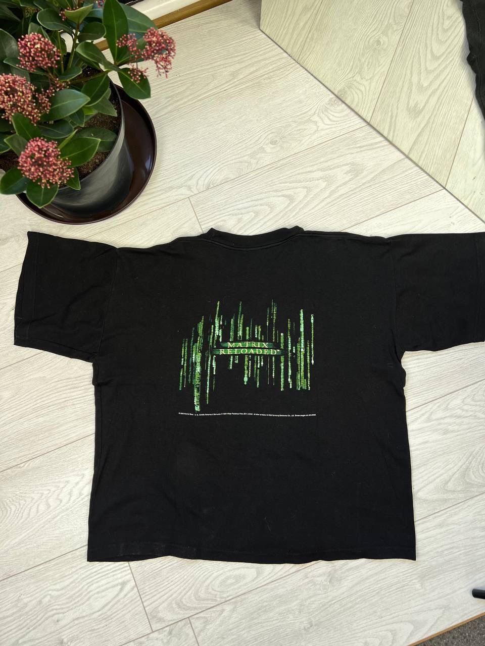 Cartoon Network × Vintage MATRIX RELOADED HEINEKEN PROMO TEE 2003