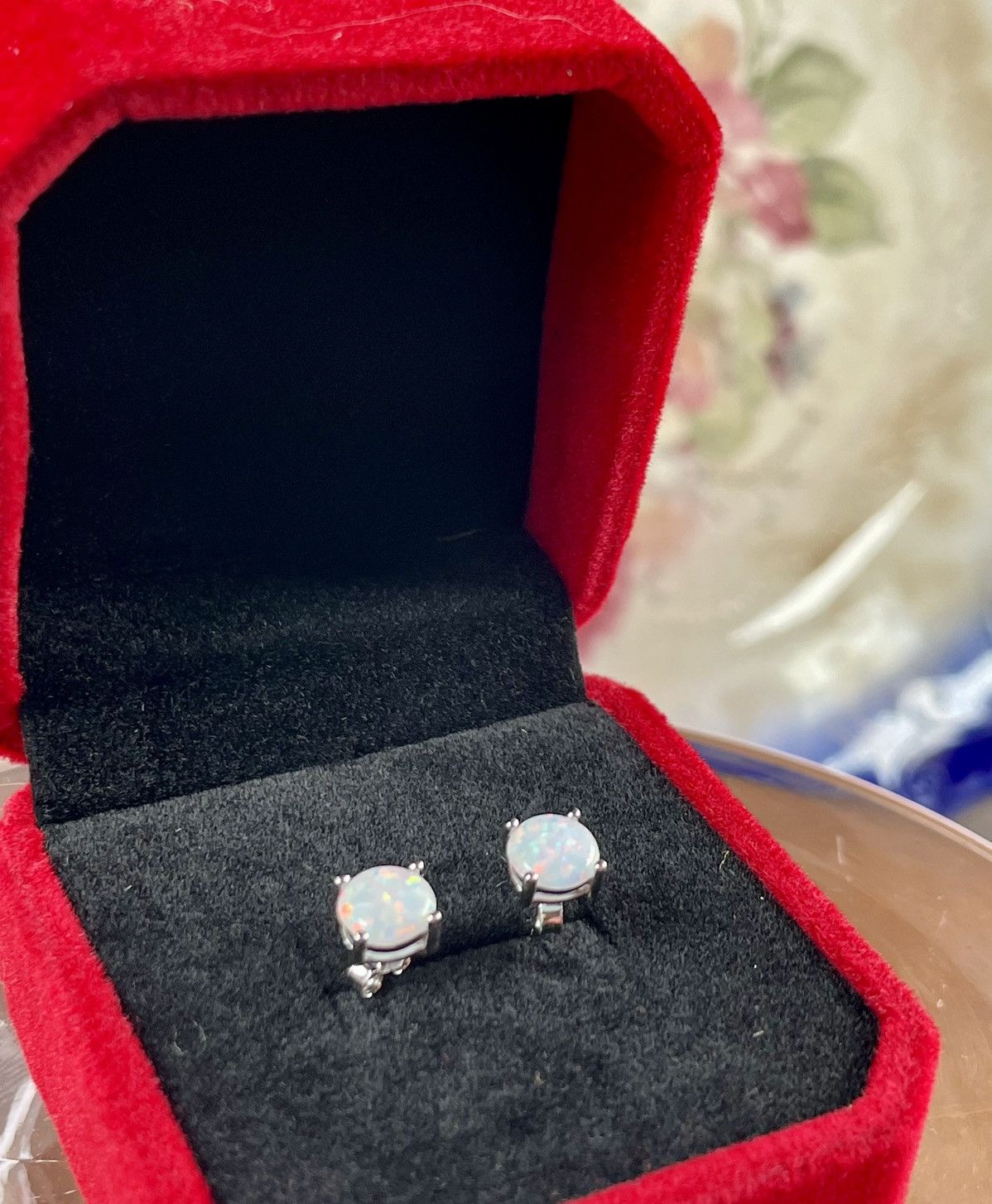 Other Genuine Ethiopian 2CT OPAL Earrings. Silver 925 Size ONE SIZE - 3 Thumbnail