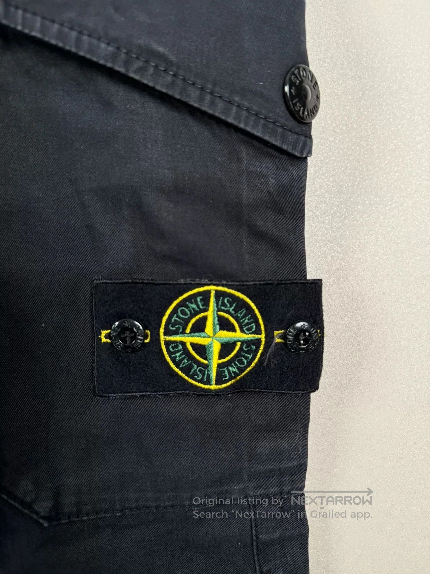 Stone Island Stone Island Wash Double Pocket Cargo Pants. Size US 29 - 3 Thumbnail