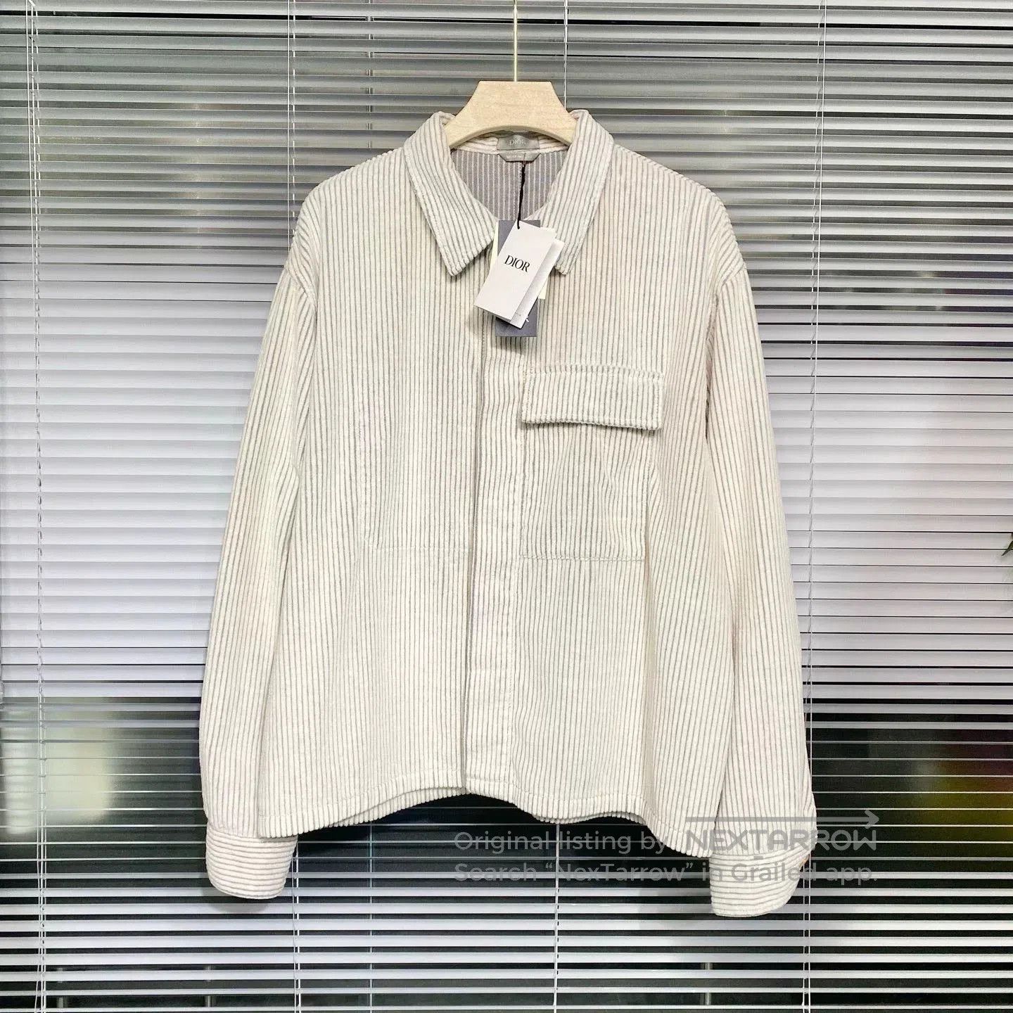 Dior Dior Corduroy Striped Jacket Size 52. Size US XL / EU 56 / 4 - 1 Thumbnail