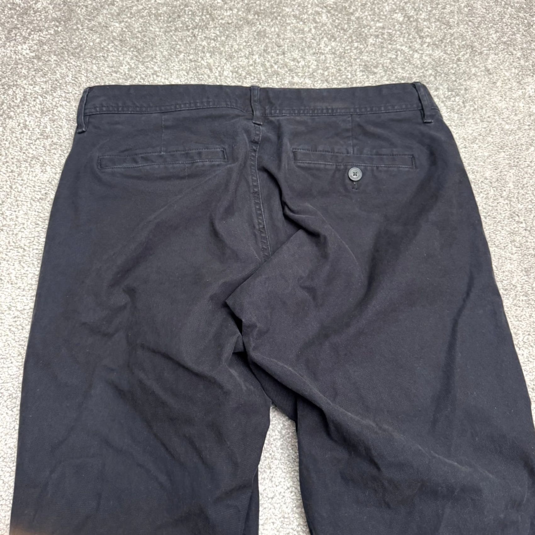 Bonobos Bonobos Slim Fit Chino Pants Mens 31x28 Navy Blue Straight Leg Cotton Casual Shoes? Size US 31 - 5 Thumbnail