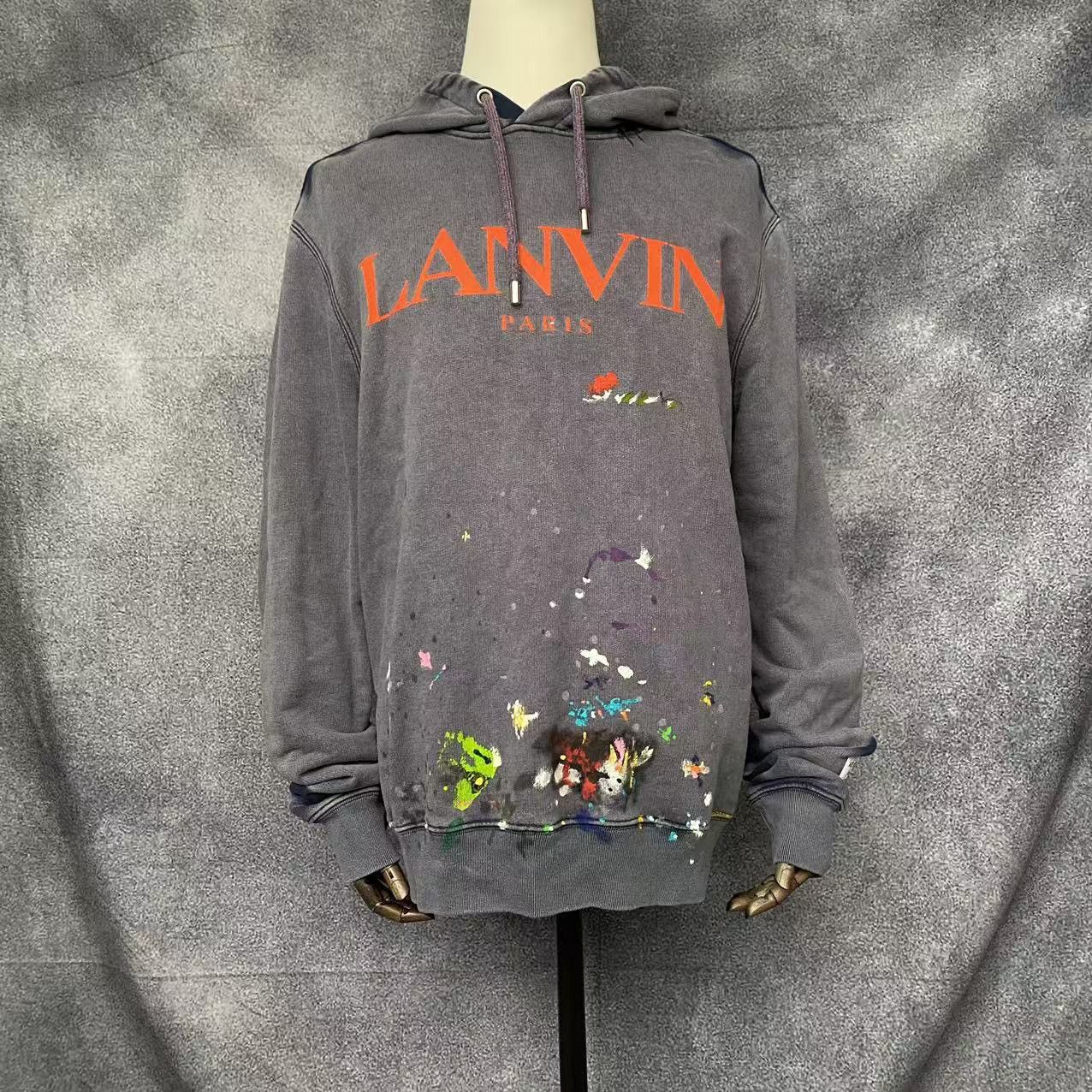 Gallery Dept. × Lanvin Gallery Dept. x Lanvin Paint Splatter Hoodie *Size L Size US L / EU 52-54 / 3 - 2 Thumbnail