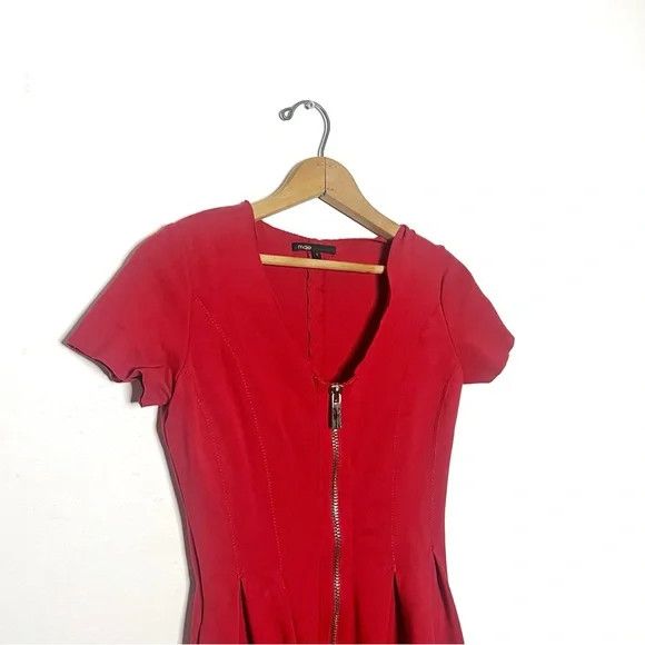 Maje Maje | Red Cocktail Dress Size M / US 6-8 / IT 42-44 - 4 Thumbnail