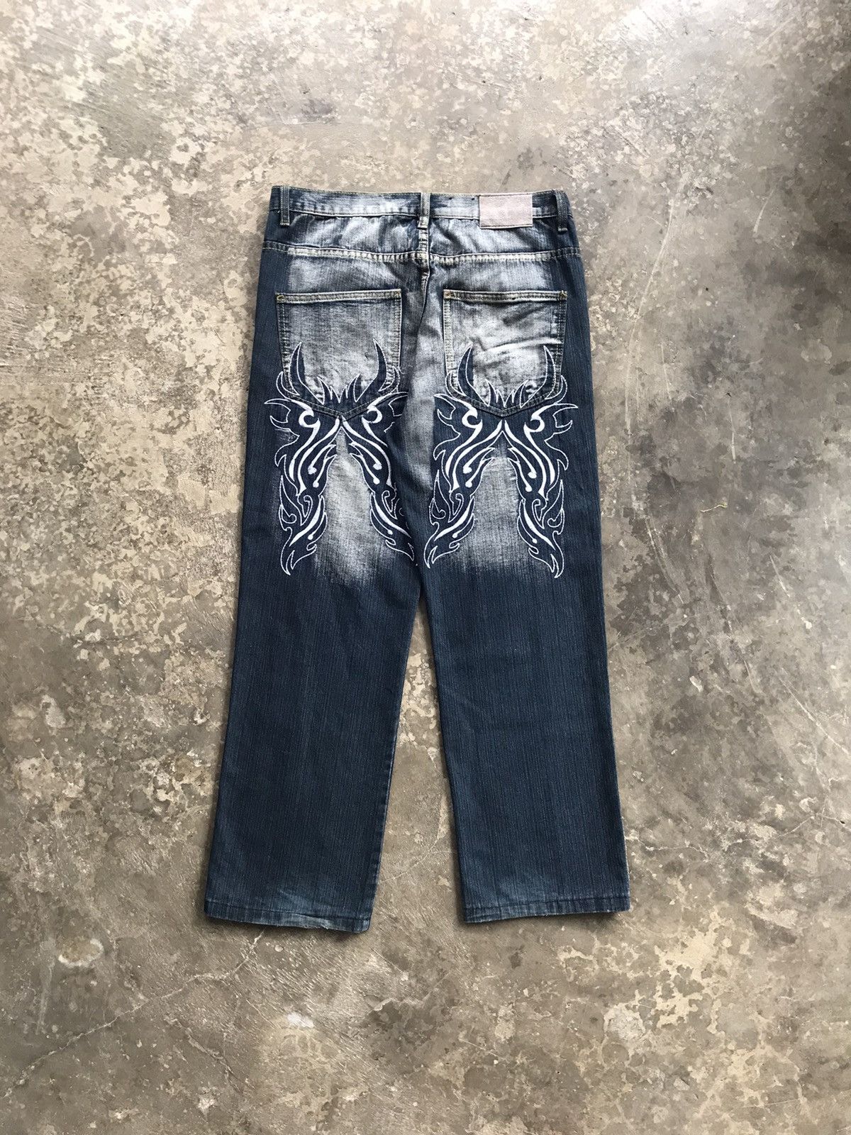 Japanese Brand Japanese brand mudwas tribal jeans Size US 34 / EU 50 - 2 Thumbnail