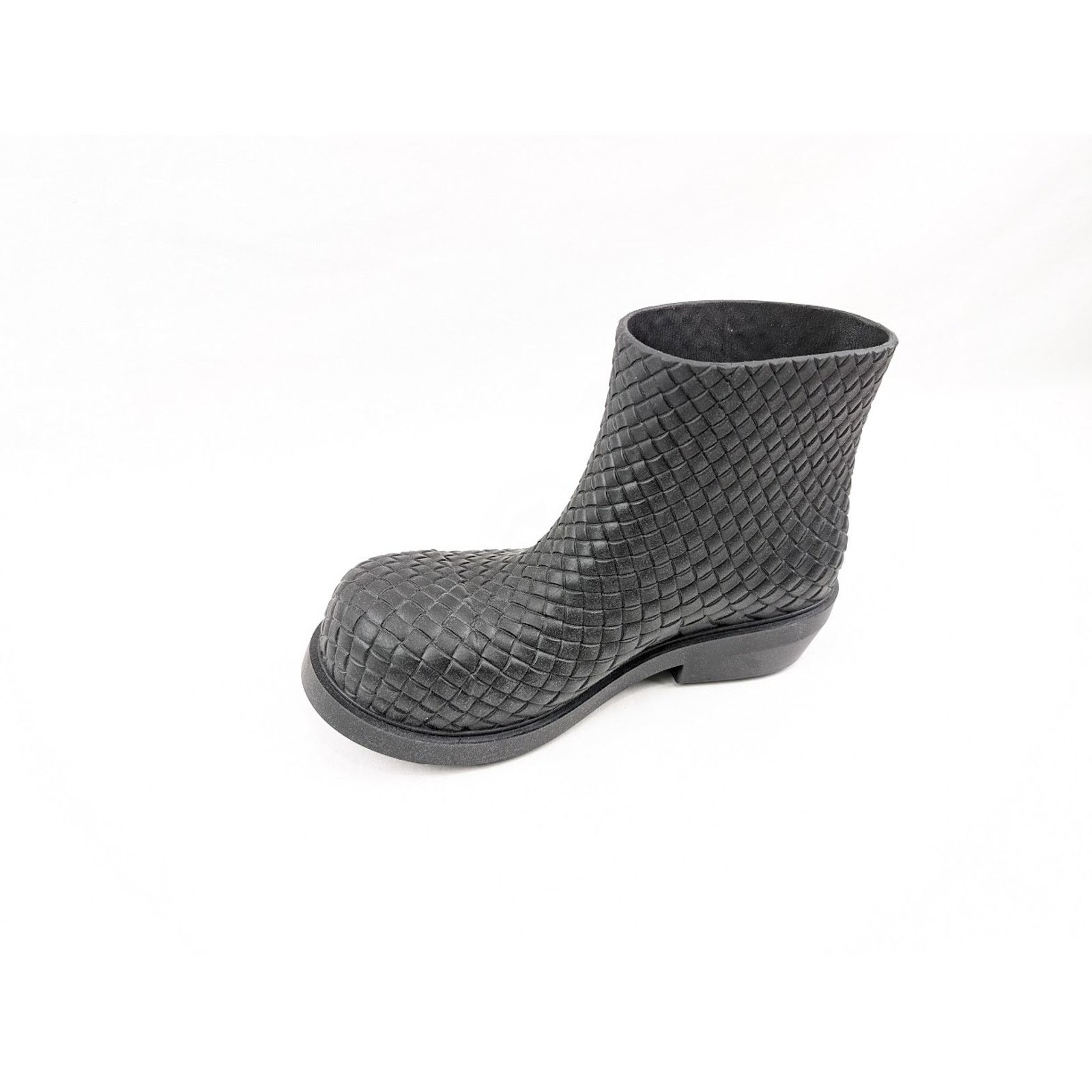 Bottega Veneta o1rshd1 Fireman Ankle Boots in Black Size US 7 / EU 40 - 8 Thumbnail