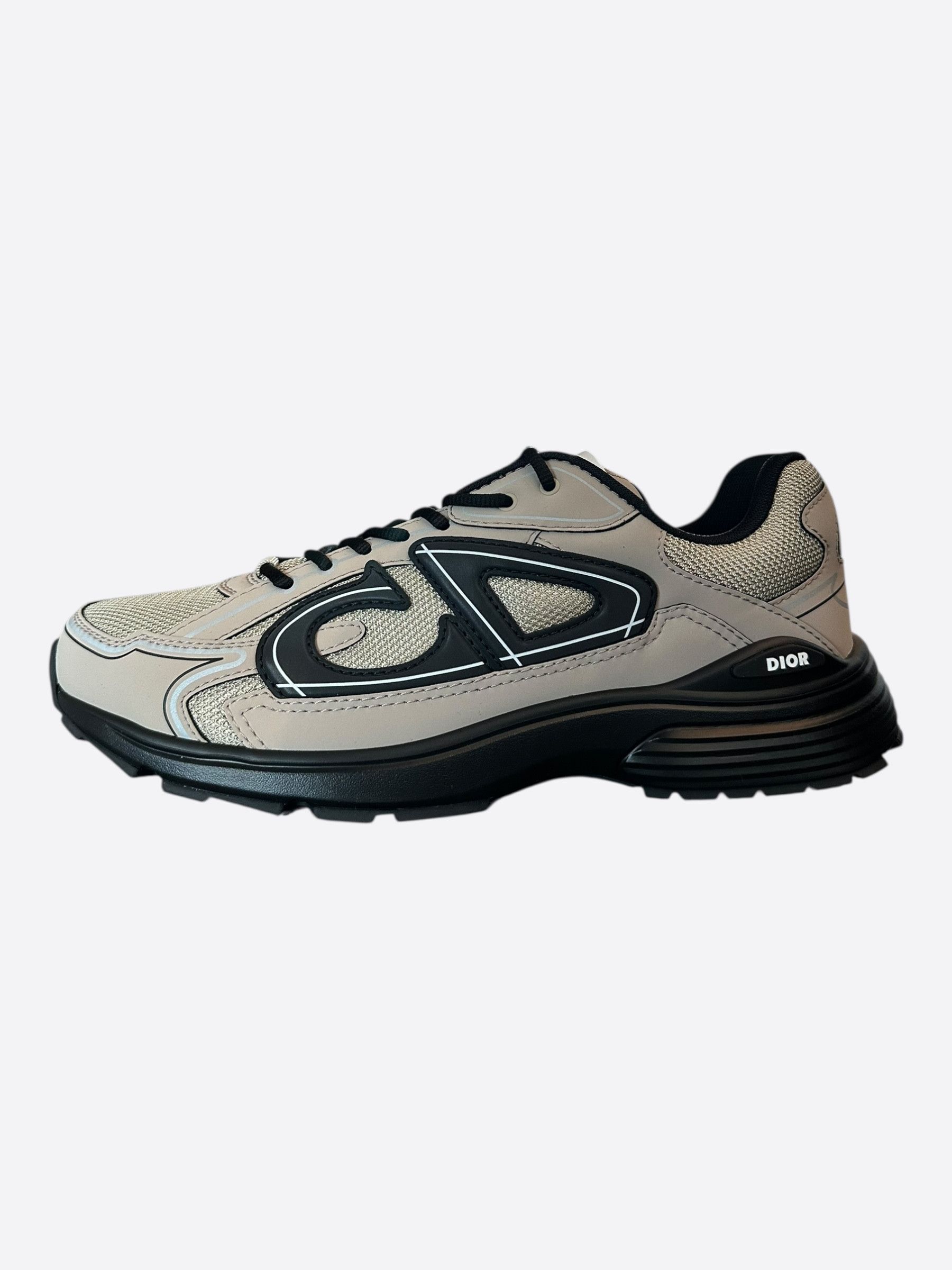 Dior Dior Tan & Black B30 Sneakers Size US 12 / EU 45 - 3 Thumbnail