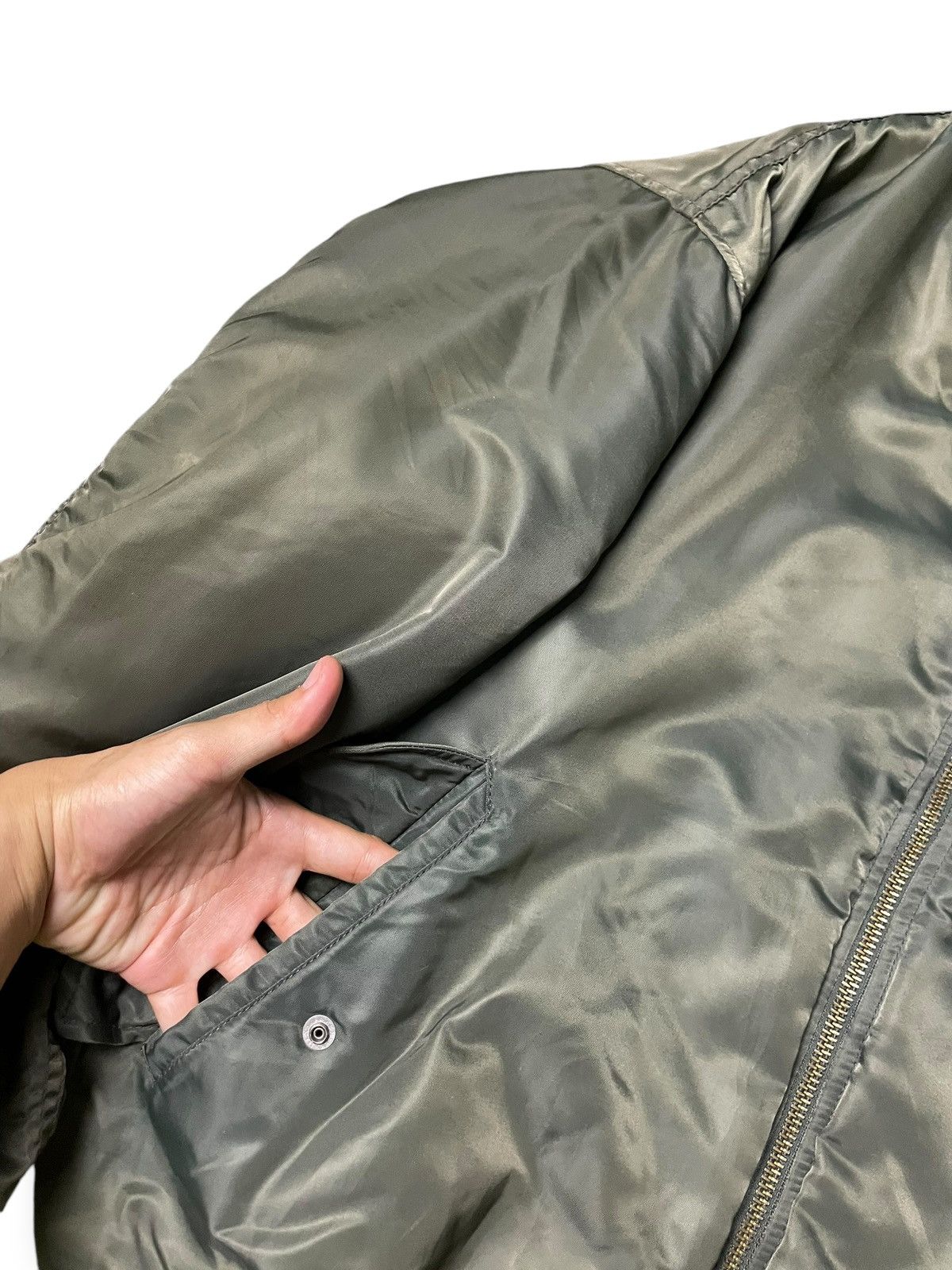 Converse × Vintage Vintage CONVERSE Bomber Jacket (71) Size US XXL / EU 58 / 5 - 7 Thumbnail
