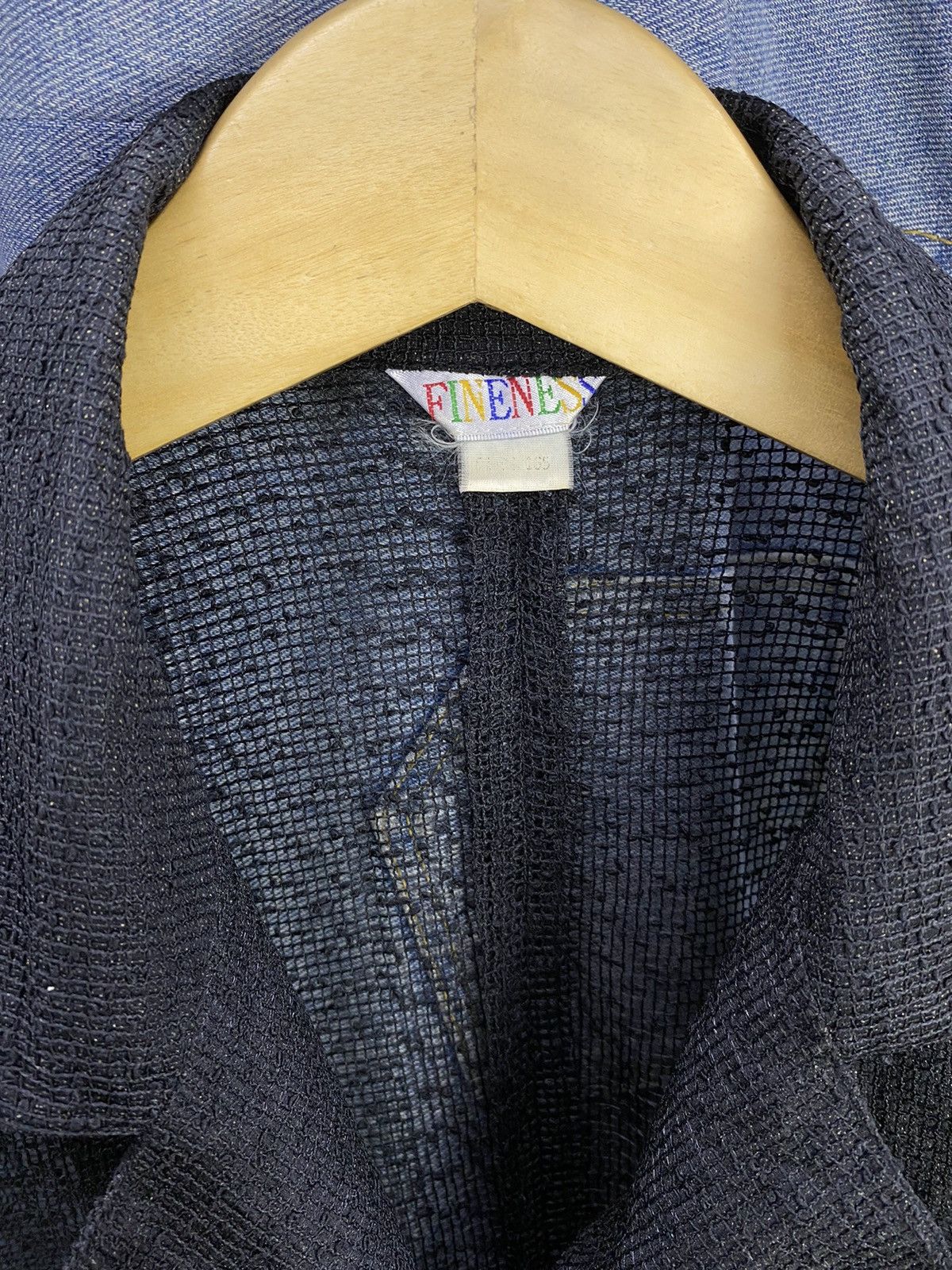 Beauty Beast × Japanese Brand × Vintage japanese lace shirt fishnet fineness Size US M / EU 48-50 / 2 - 4 Thumbnail