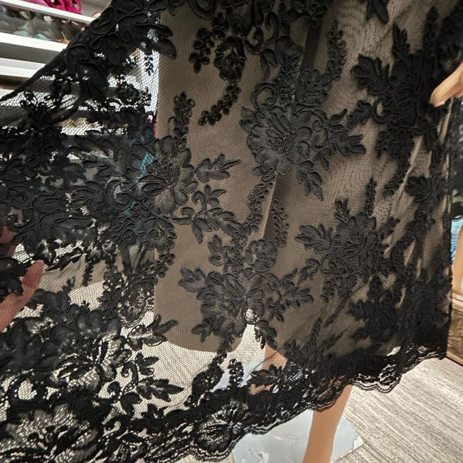 TAFT Rose Taft couture black lace women’s party dress size 10 Size L / US 10 / IT 46 - 9 Thumbnail