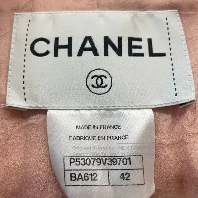Chanel Chanel Pink Cotton Cardigan for Women . Size L / US 10 / IT 46 - 3 Thumbnail