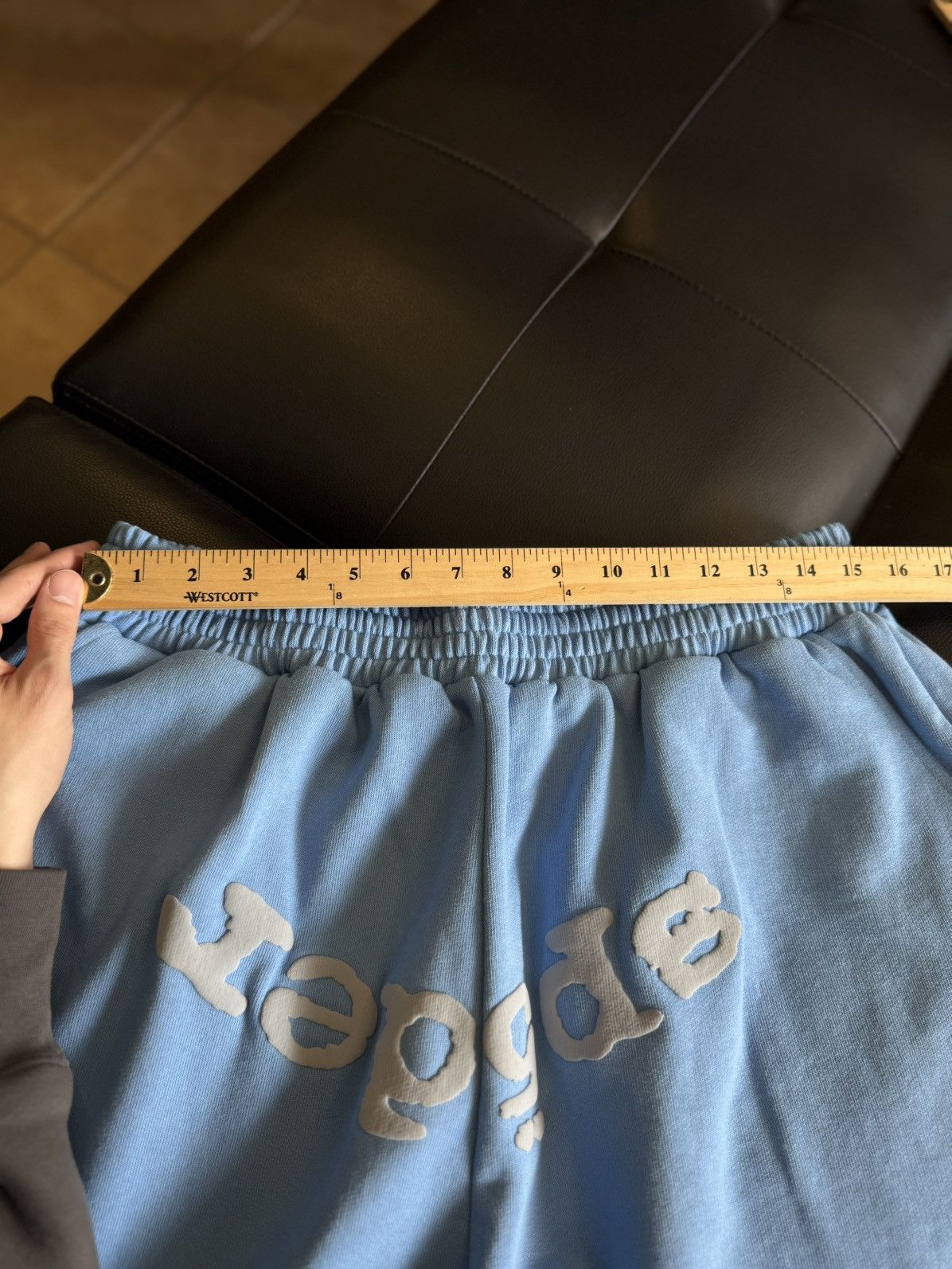 Sp5der Sp5der Sweatshorts Blue Size XXL (NEW) Size US 36 / EU 52 - 8 Thumbnail