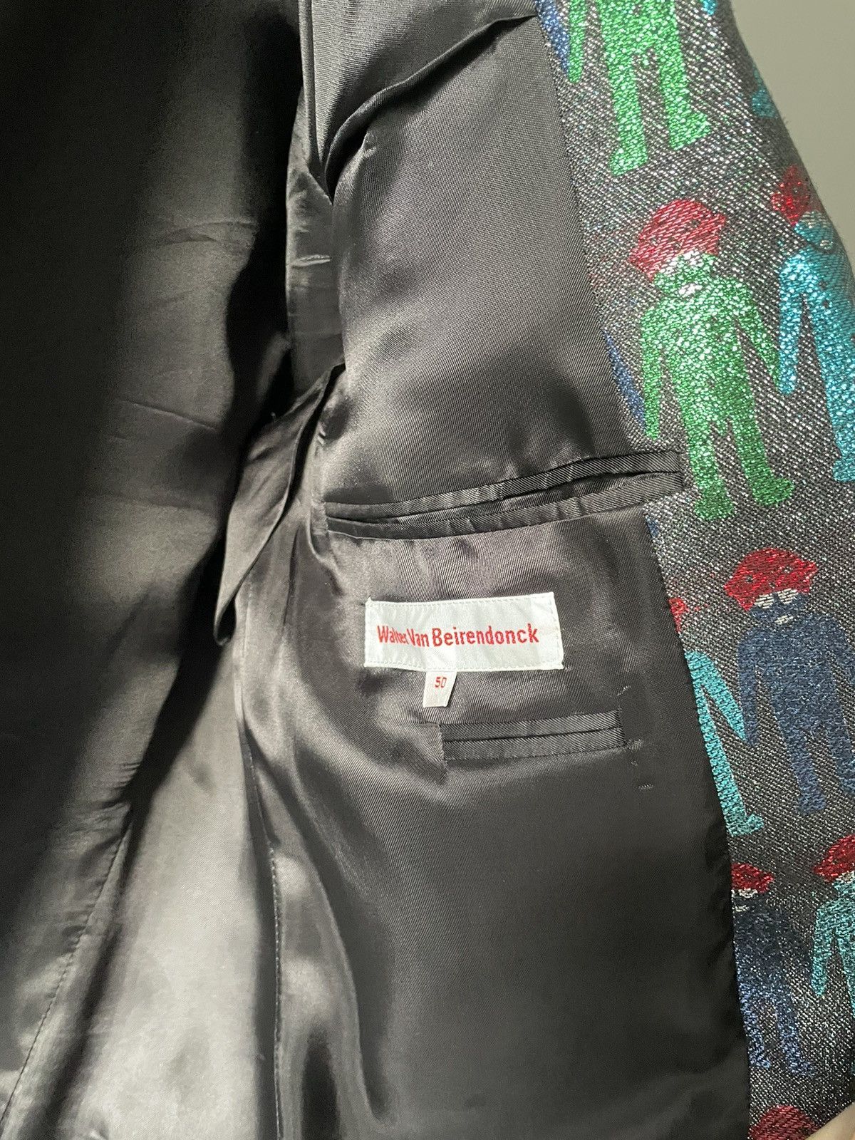 Walter Van Beirendonck Walter van beirendonck AW22 sharp blazer Size 44L - 9 Thumbnail
