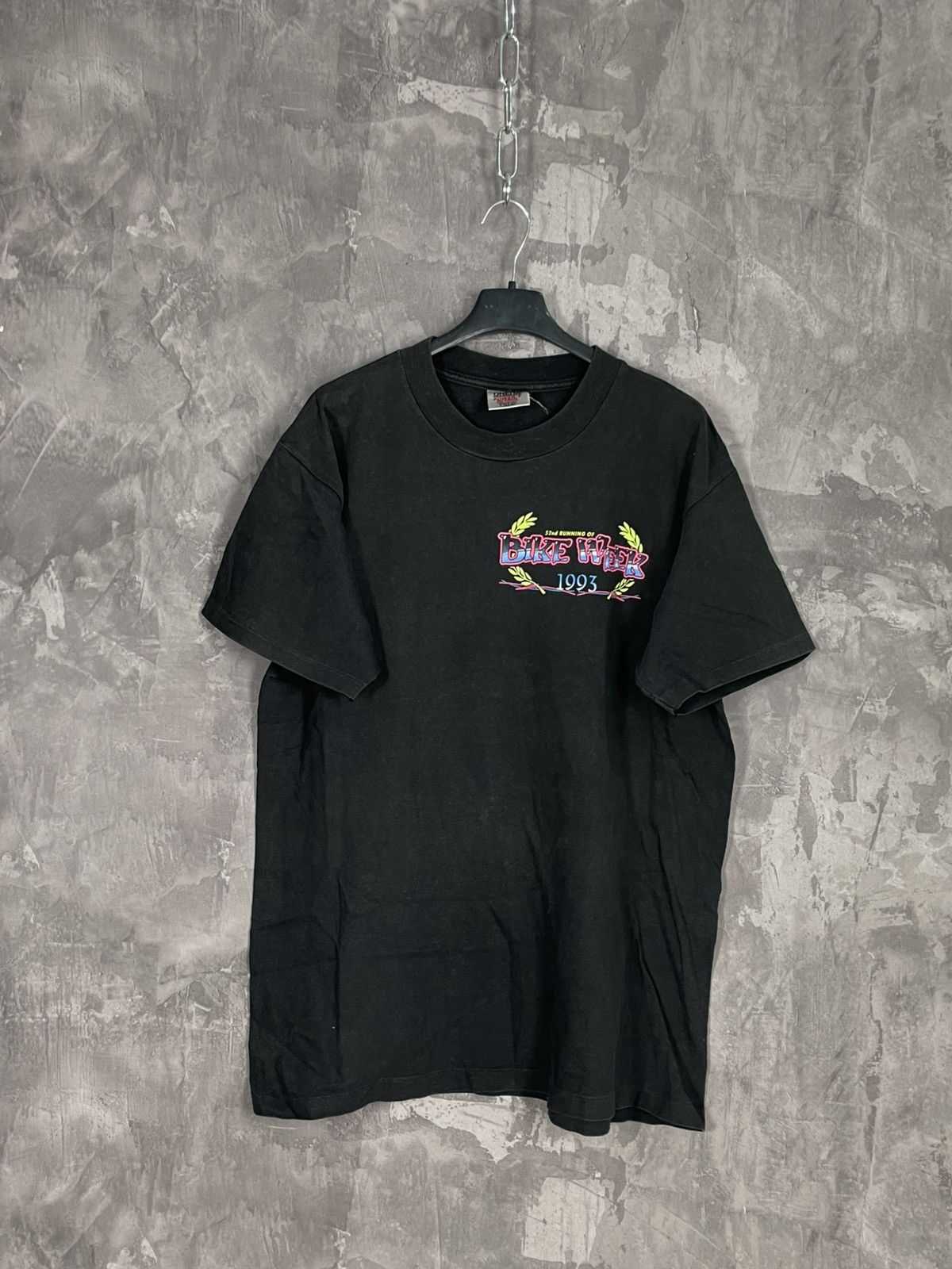 Band Tees Crazy Vintage Y2K Daytona Bike Week Girl Grunge Punk Tee Size US L / EU 52-54 / 3 - 1 Thumbnail