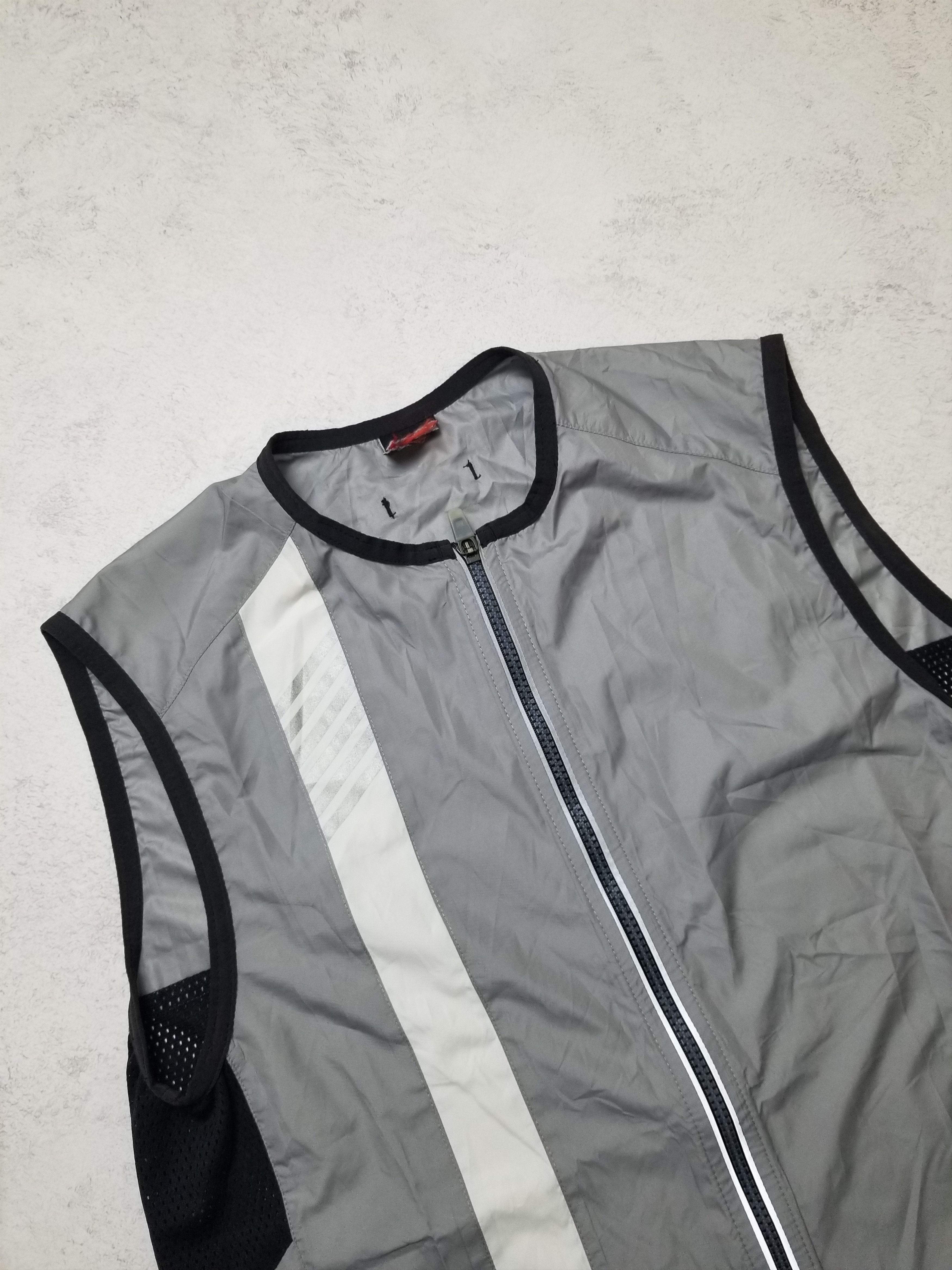 Nike Vintage 2000 Nike Running Teflon Reflective Vest Activewear Size L / US 10 / IT 46 - 10 Thumbnail