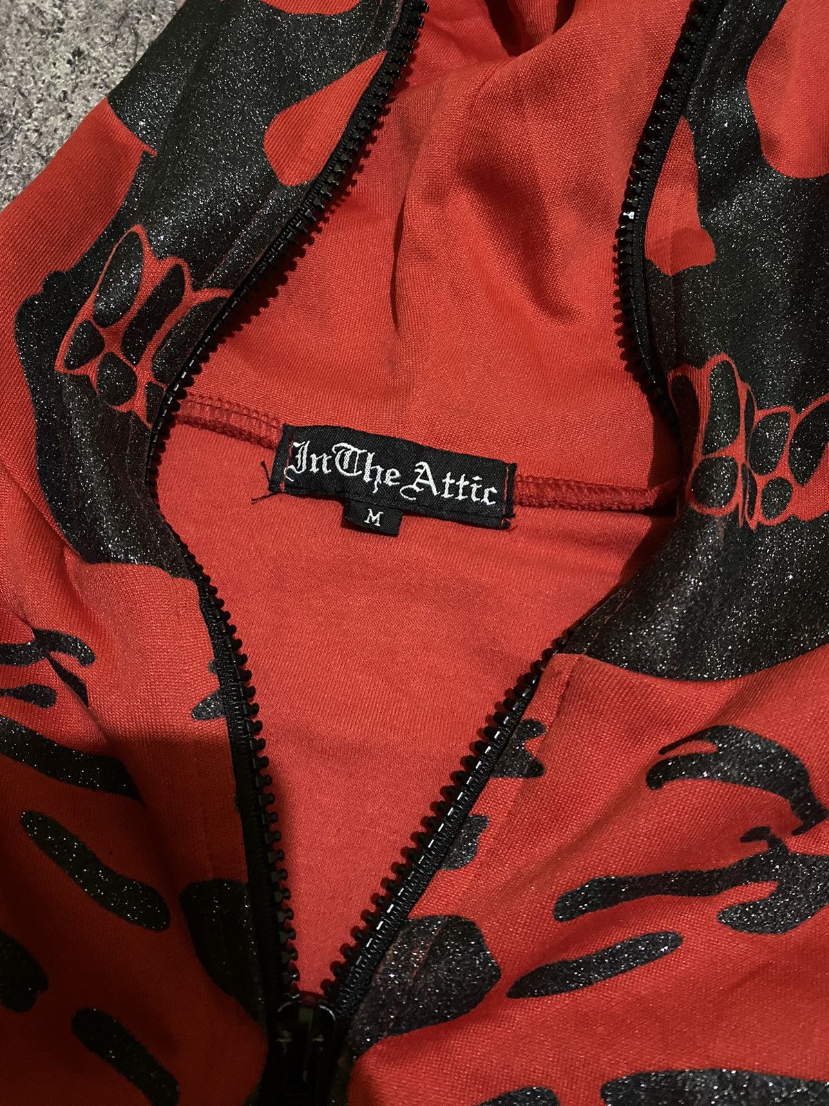 Hysteric Glamour × If Six Was Nine × Japanese Brand Y2k Intheattic skull ifsixwasnine zip hoodie Size US M / EU 48-50 / 2 - 7 Thumbnail