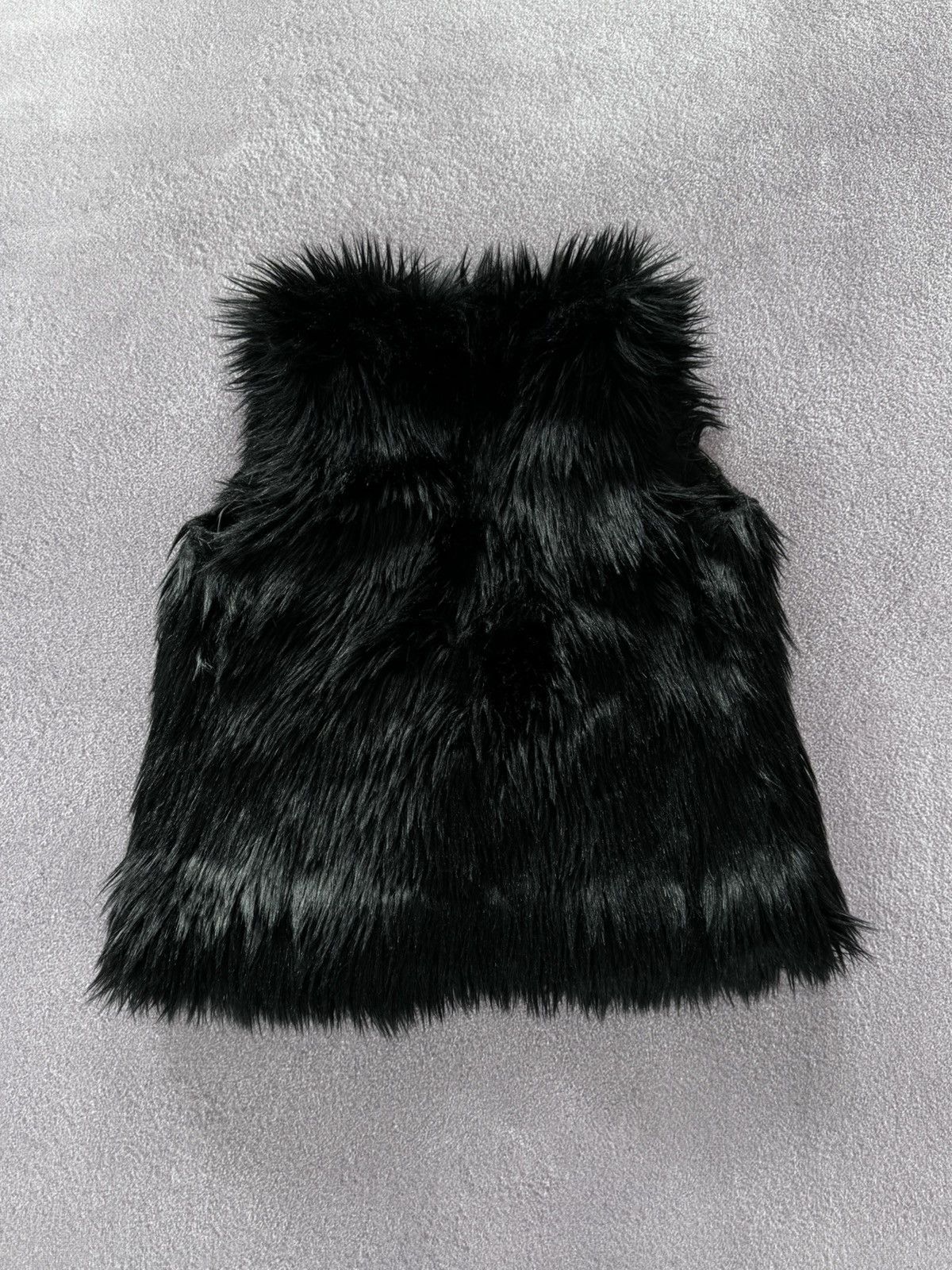 Hysteric Glamour Abercrombie & Fitch Glamour Y2K Faux Fur LGB Womens Vest Size M / US 6-8 / IT 42-44 - 8 Thumbnail