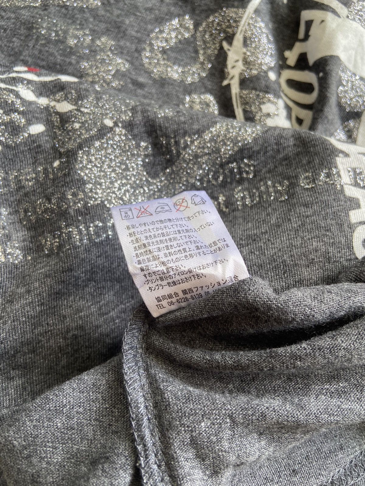 Hysteric Glamour 2000s Time Step - Poem Long Sleeve T-Shirt Size US XL / EU 56 / 4 - 8 Thumbnail