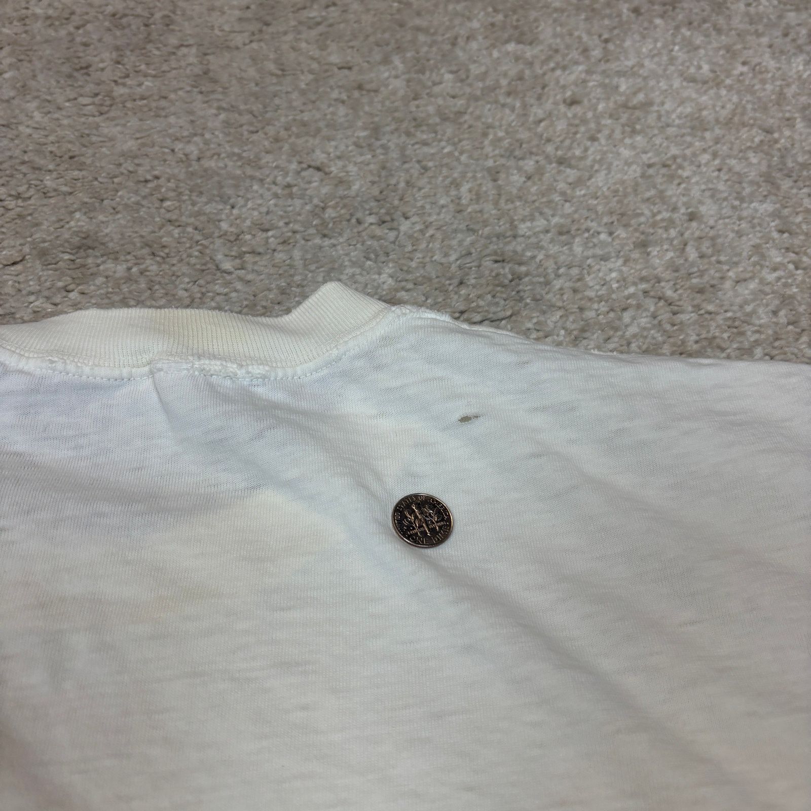 Vintage Vintage 70s JC Penney Combed Cotton Blank Shirt Men's Large Size US L / EU 52-54 / 3 - 9 Thumbnail