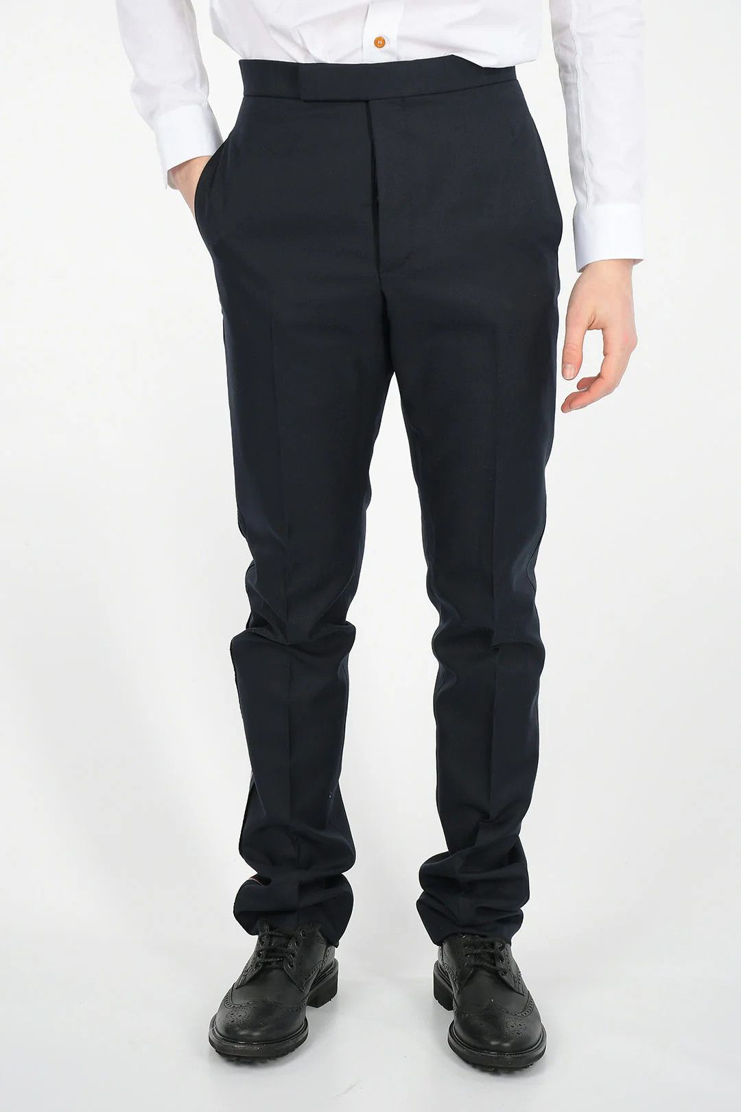 Thom Browne og1mm0426 Regular Rise Pant in Blue Size US 32 / EU 48 - 5 Thumbnail