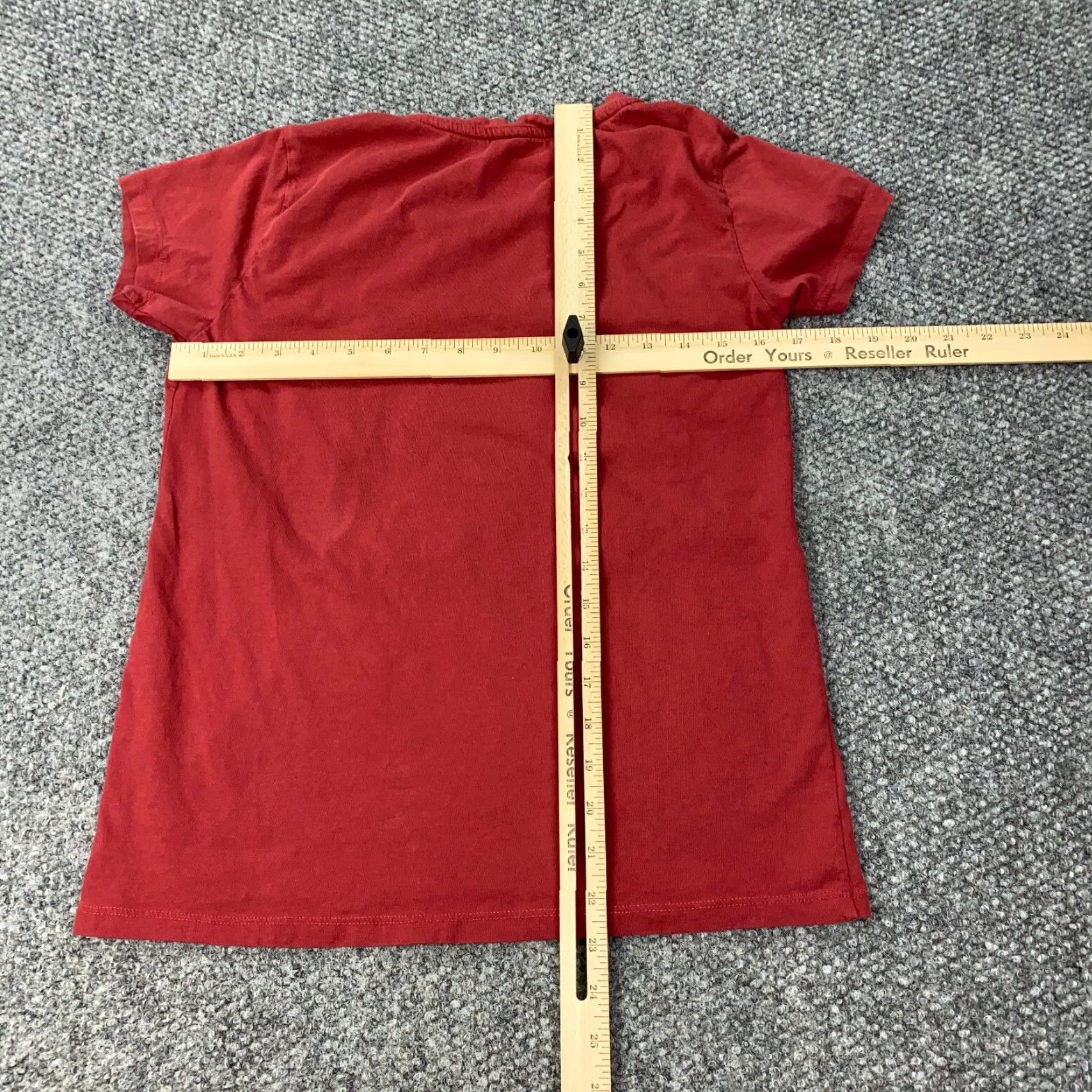 Lucky Brand Lucky Brand Shirt Women Small Red T-Shirt Short Sleeve Crew Neck Casual Size S / US 4 / IT 40 - 5 Thumbnail