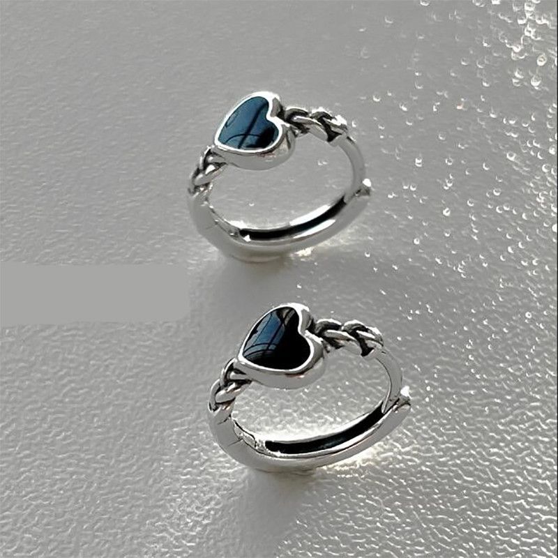 Jewelry Black Drop Glaze Earrings Size ONE SIZE - 1 Thumbnail