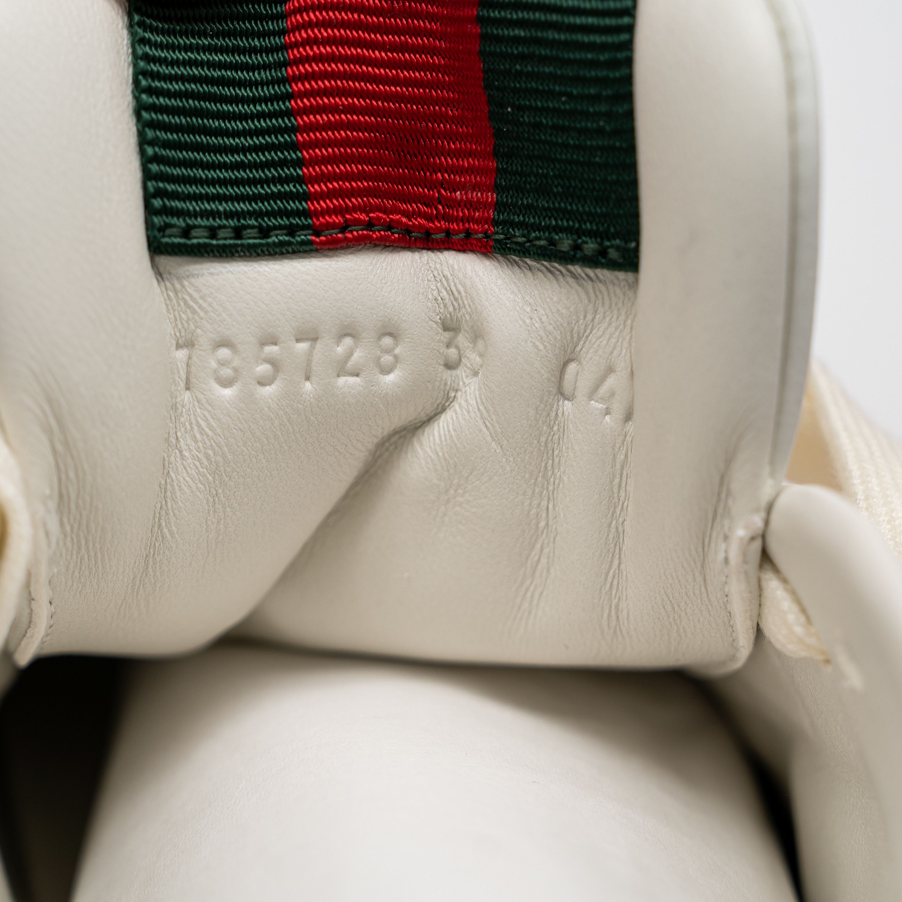 Gucci 9 US Gucci Re-Web Sneakers White Pink Leather Size US 9 / IT 39 - 12 Thumbnail