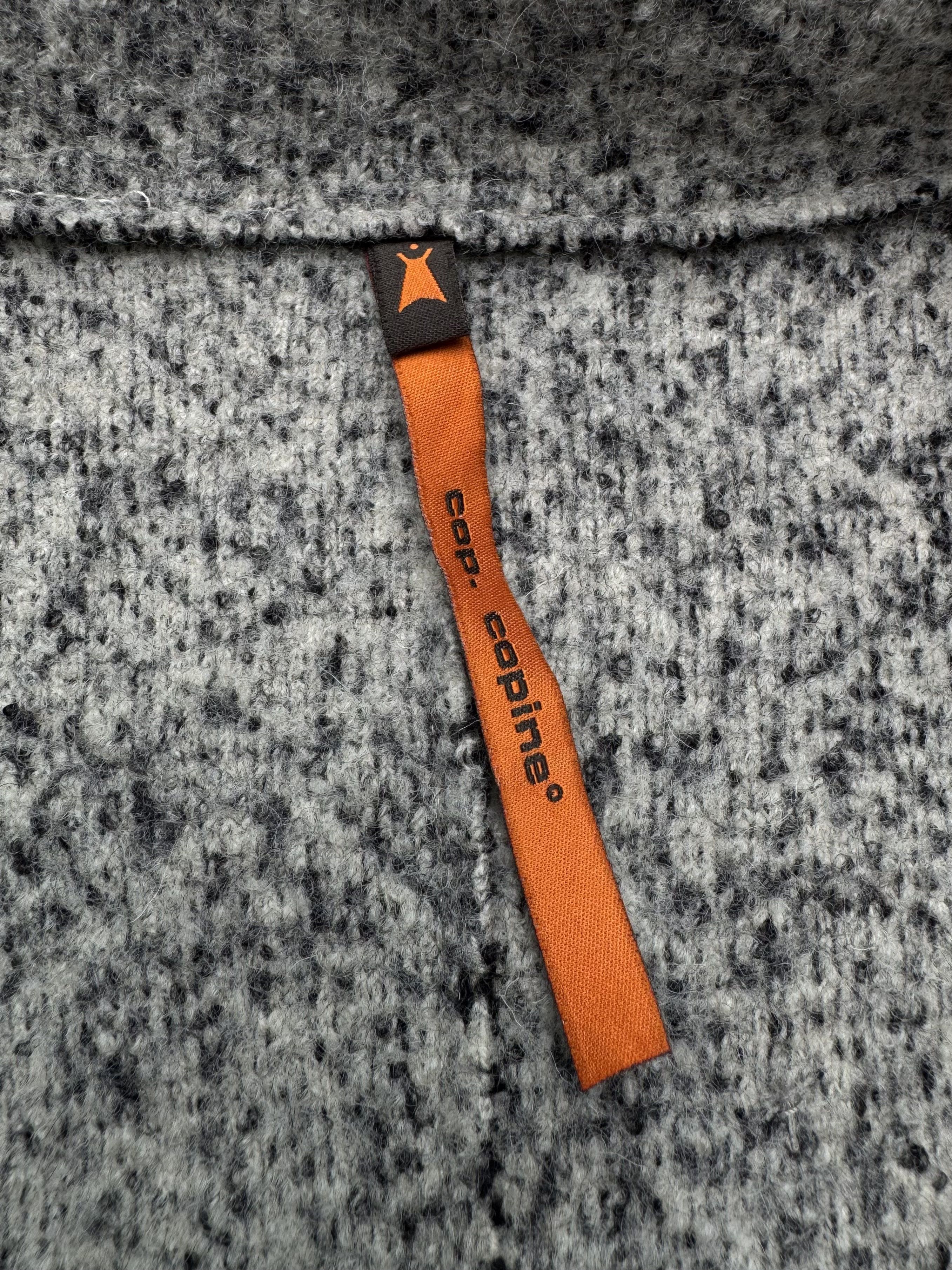Cop Copine Cop Copine Vintage Wool Coat Gray Long Minimalist Jacket Size L / US 10 / IT 46 - 9 Thumbnail