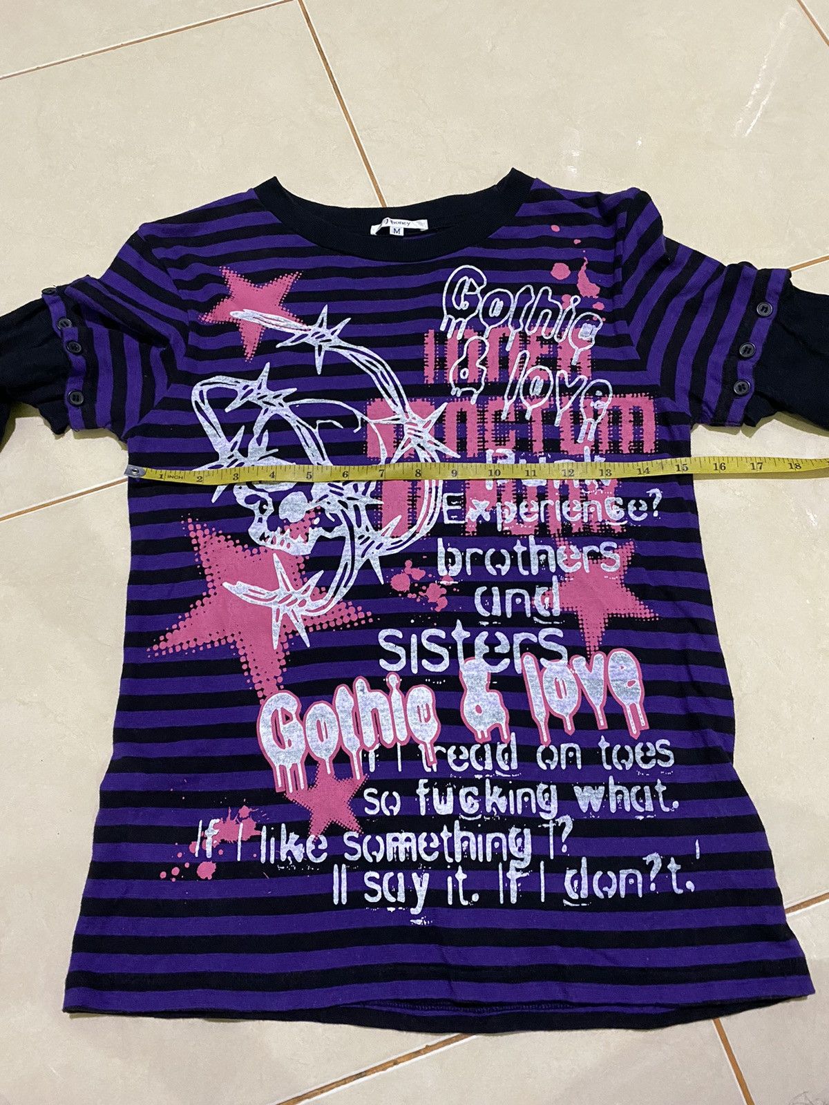 Hysteric Glamour × If Six Was Nine × Japanese Brand Y2k Jhoney double layer ifsixwasnine Long sleeve Size US S / EU 44-46 / 1 - 10 Thumbnail