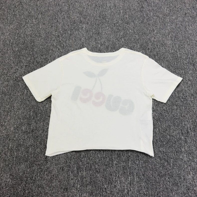 Gucci Gucci Short color block loose cherry short sleeves 2502-Nex Size US M / EU 48-50 / 2 - 2 Thumbnail