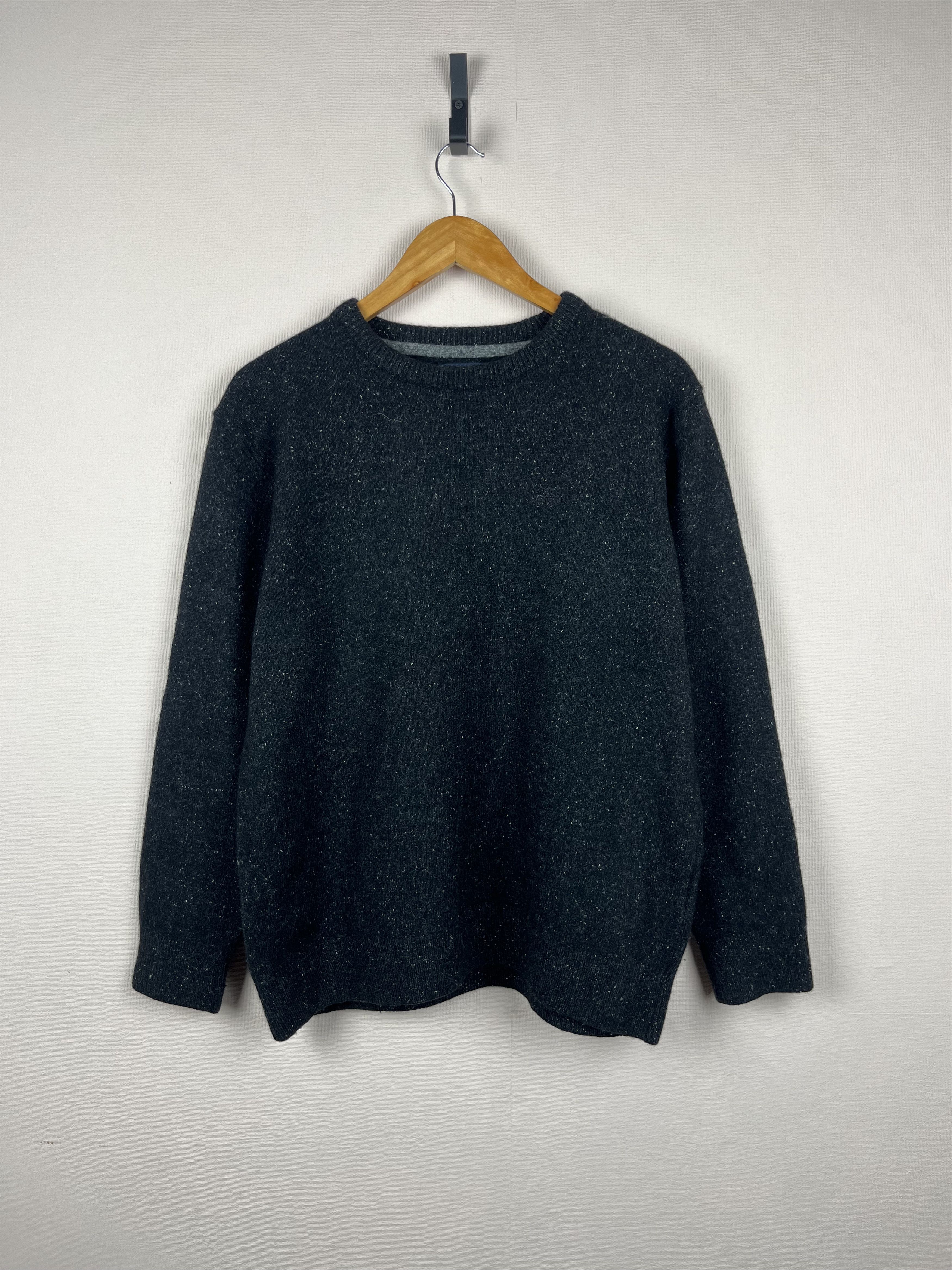 Barbour BARBOUR CREWNECK WOOL SILK POLYAMIDE VISCOSE SWEATER Size US L / EU 52-54 / 3 - 2 Thumbnail