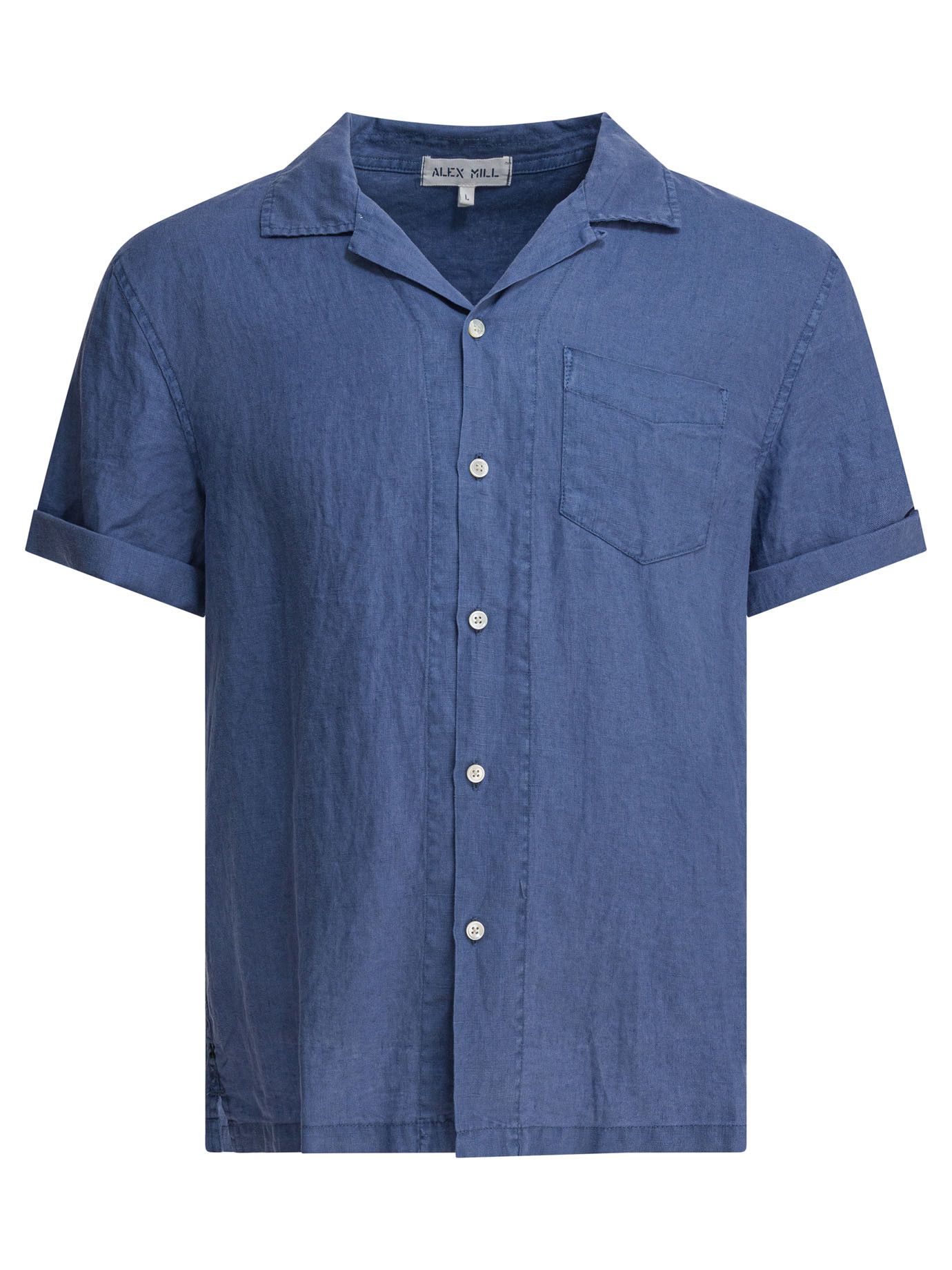 Alex Mill Camp Shirt In Linen tag size XL Men - USA Duties Paid