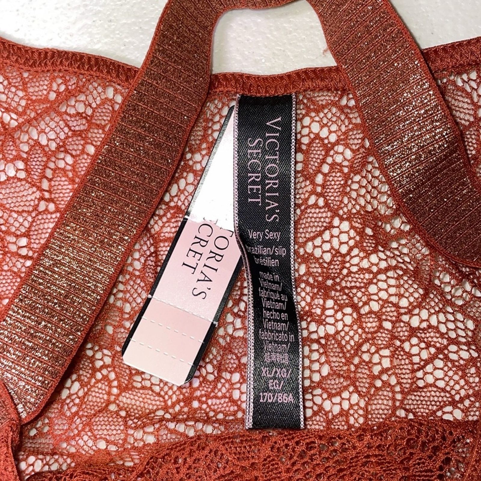 Victoria's Secret Victoria’s Secret Panties Gorgeous Rust Color VS Very Sexy Size ONE SIZE - 7 Thumbnail