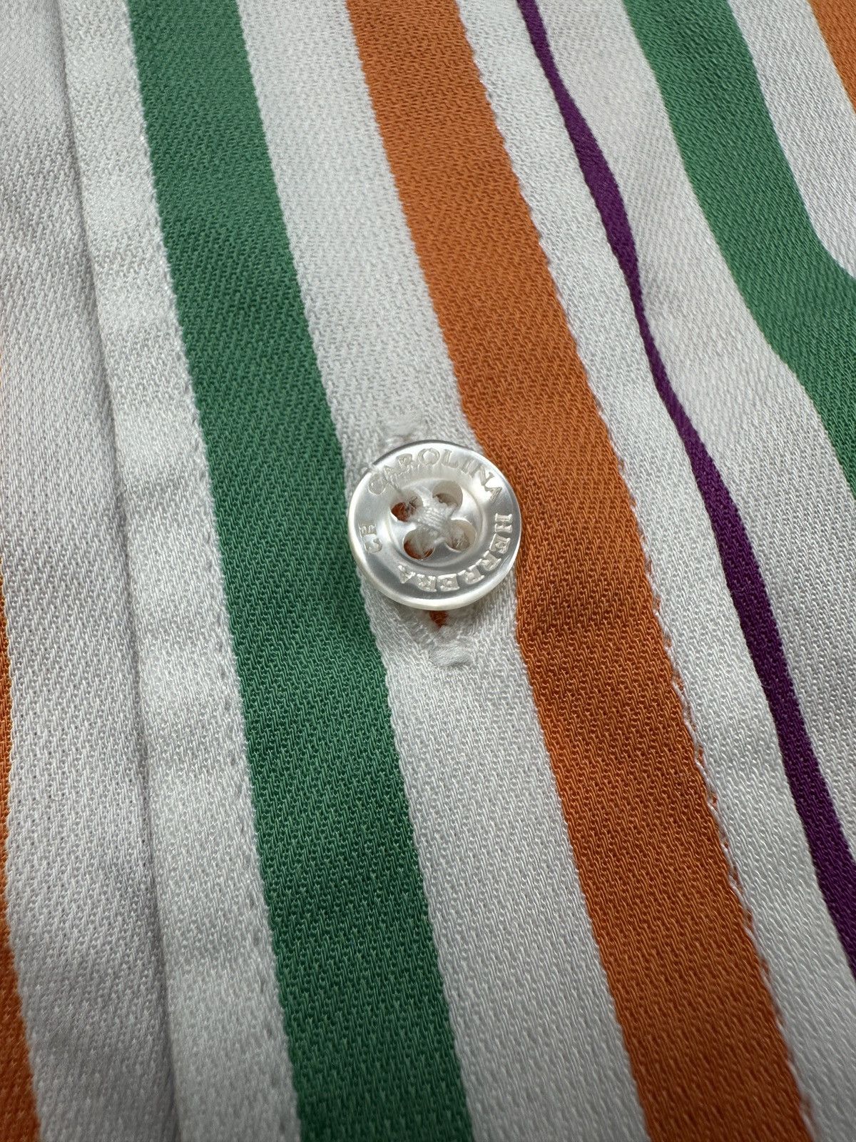 Carolina Herrera Carolina Herrera CH Striped Cotton Shirt | Portugal | Size 8 Size S / US 4 / IT 40 - 6 Thumbnail