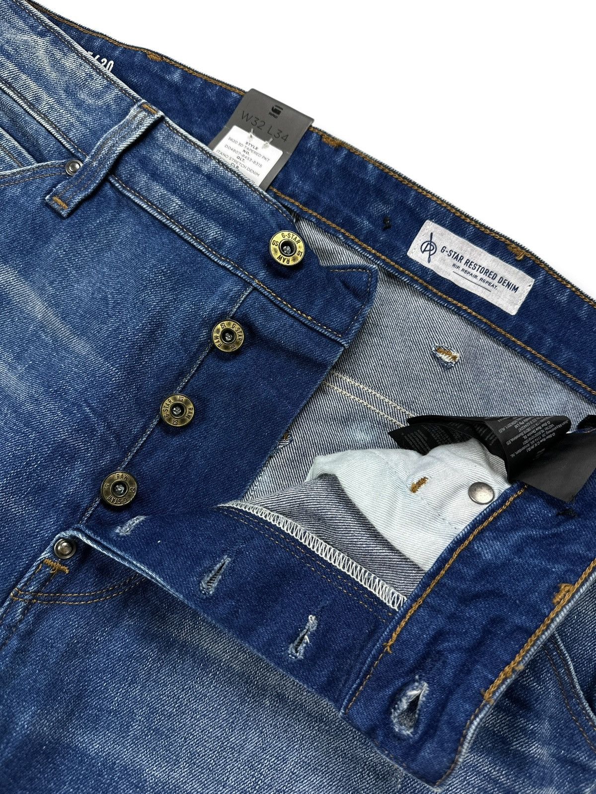 G-Star NWT🏷️ G-Star Raw 5620 3D Tapered Pkt Jeans Men’s Size W32 L34 Size US 32 / EU 48 - 4 Thumbnail