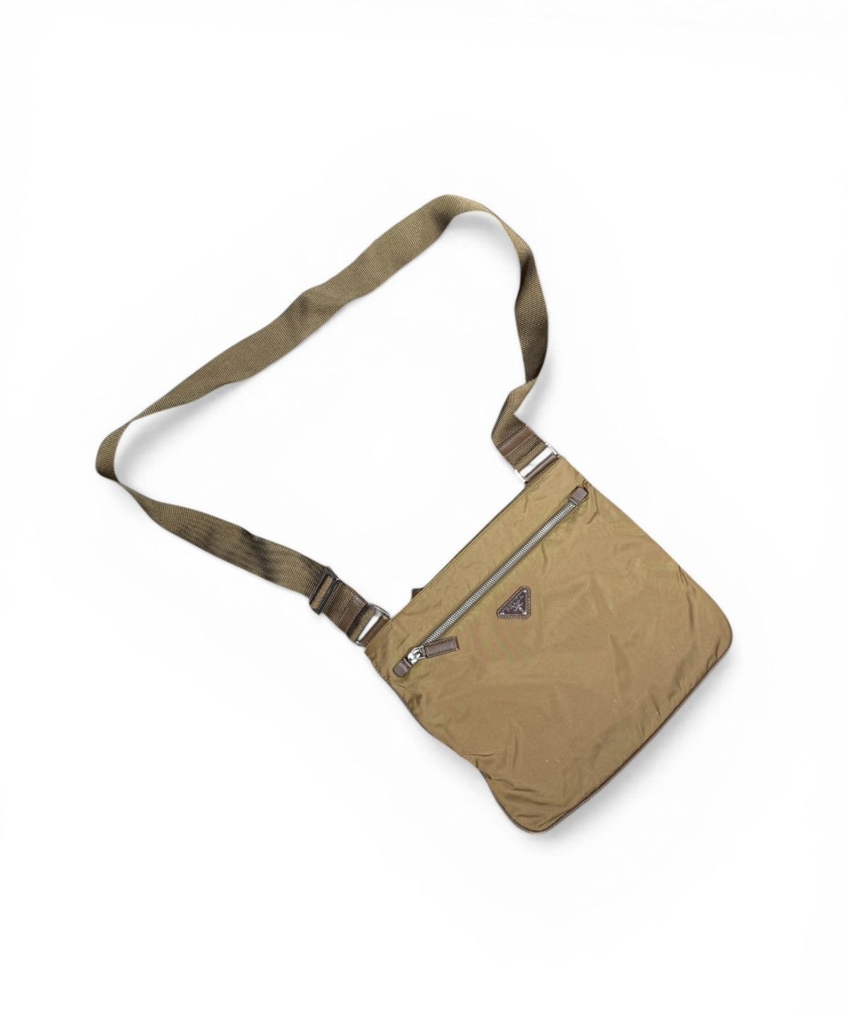 Prada Prada Nylon Messenger Bag Size ONE SIZE - 1 Thumbnail