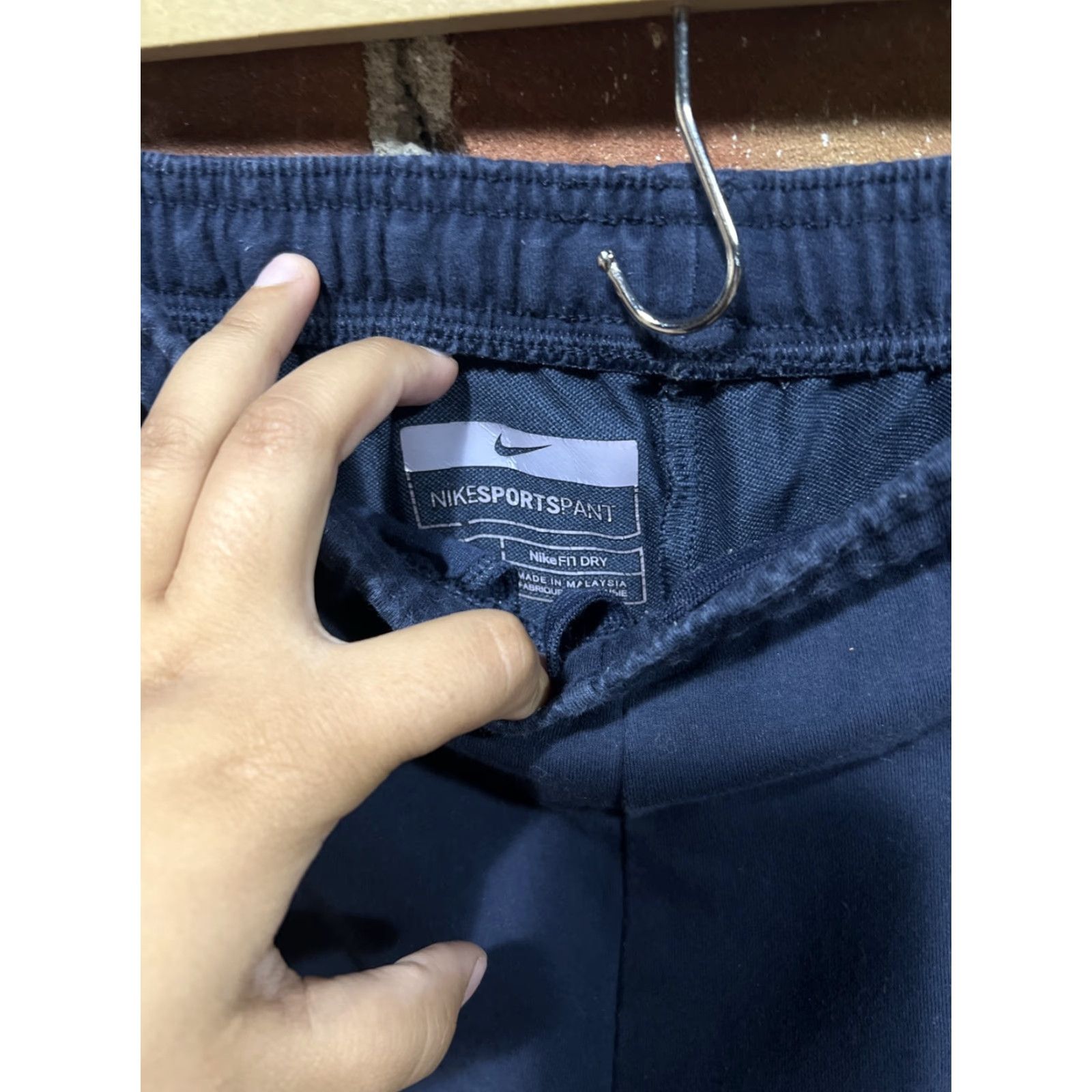 Nike Nike Pants Mens Small Blue Sports Sweatpants Y2K Dri-FIT Athletic Pockets Elastic Waist Size US 29 - 3 Thumbnail