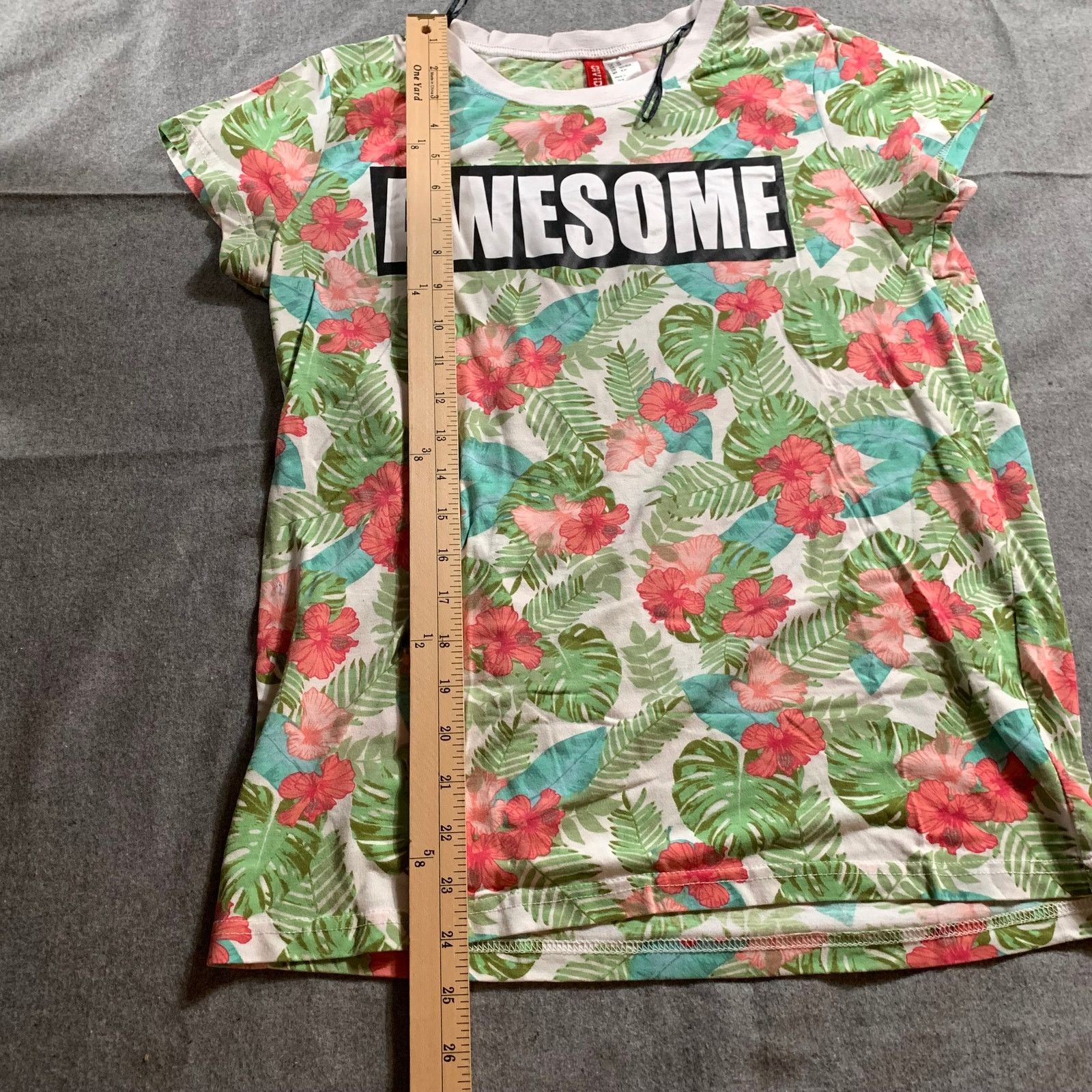 H&M H&M AWESOME Shirt Women Extra Small Floral Size XS / US 0-2 / IT 36-38 - 4 Thumbnail