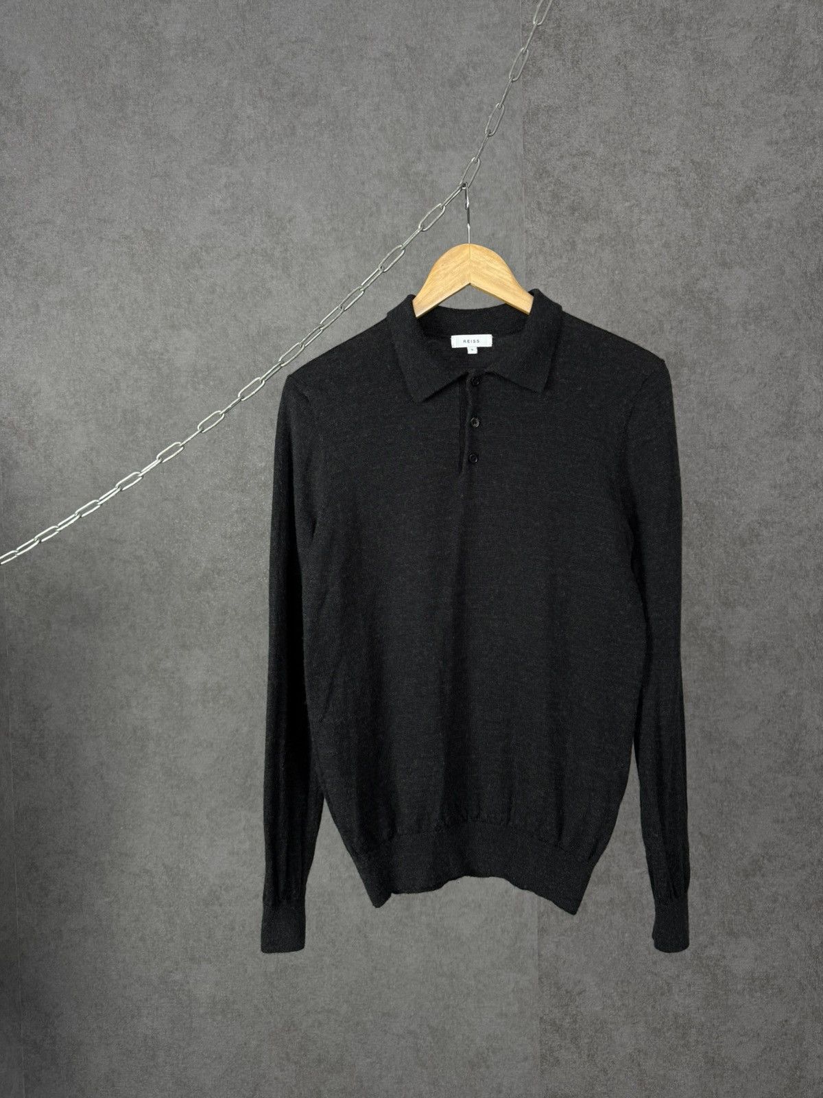 Reiss Reiss designer wool polo sweater Size US S / EU 44-46 / 1 - 1 Thumbnail