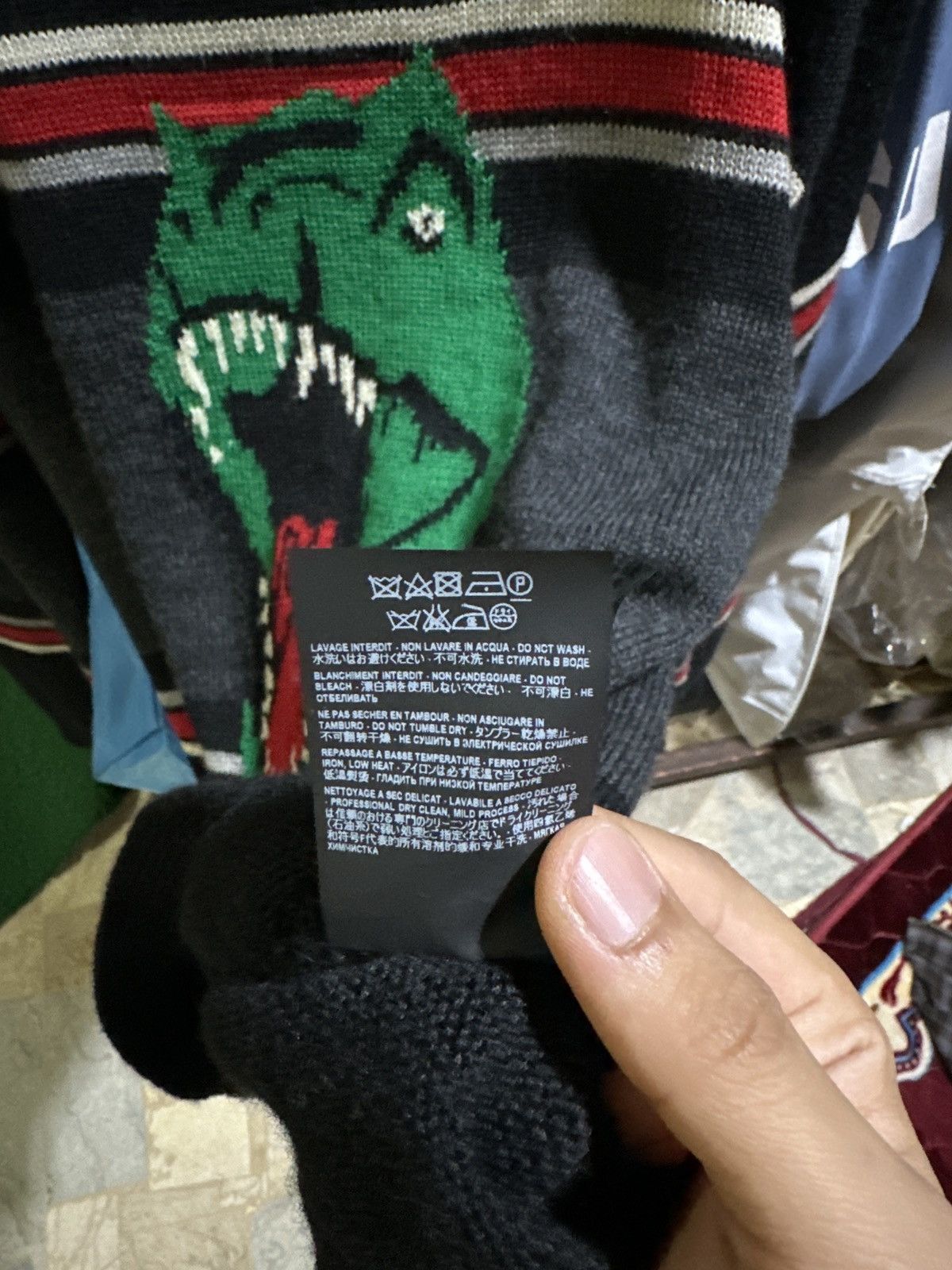 Saint Laurent Paris Saint Laurent Knitwear SS16 Dinosaur Size US XS / EU 42 / 0 - 5 Thumbnail