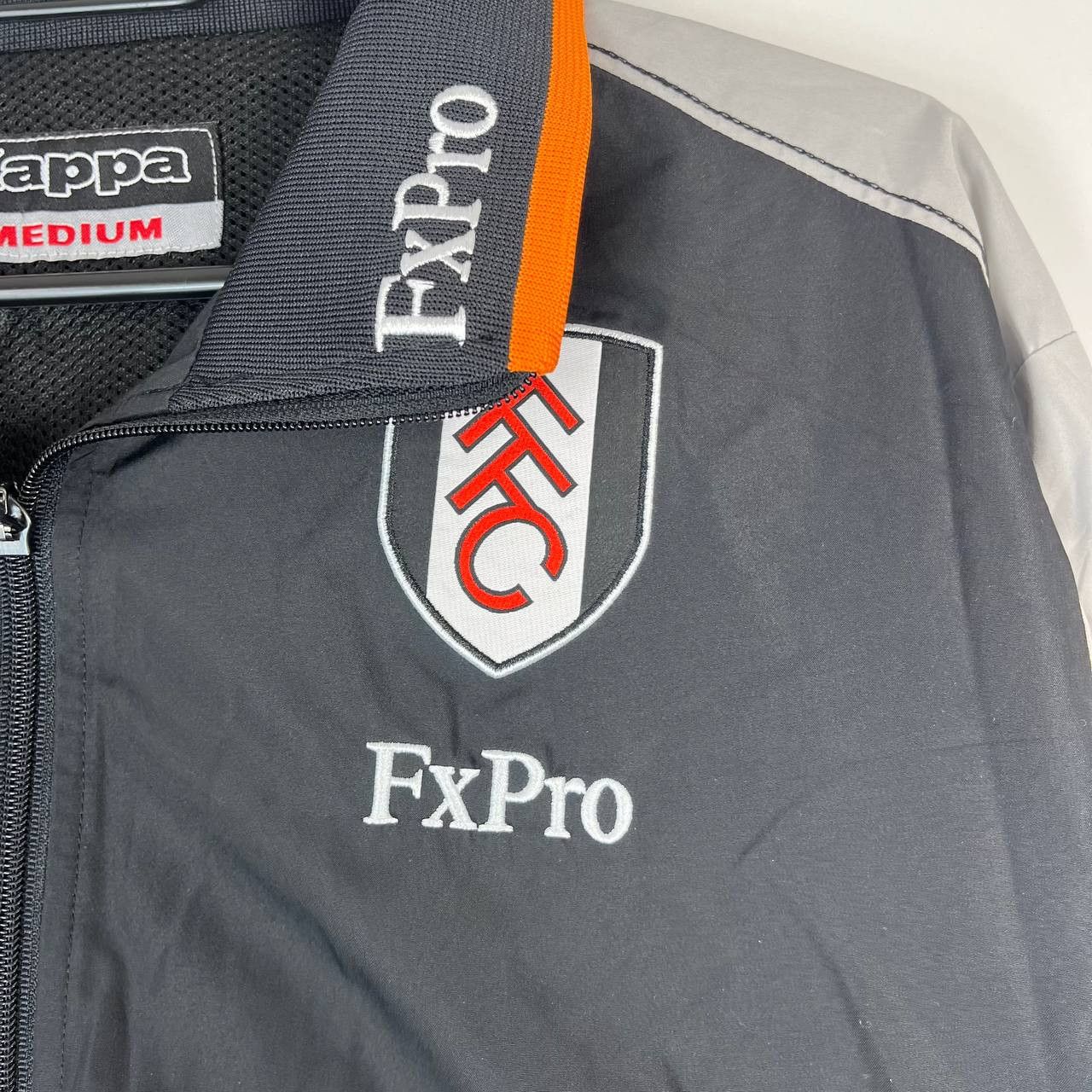 Kappa Kappa Fulham Fc Track Jacket Full Zip Football Soccer Size M Size US M / EU 48-50 / 2 - 3 Thumbnail